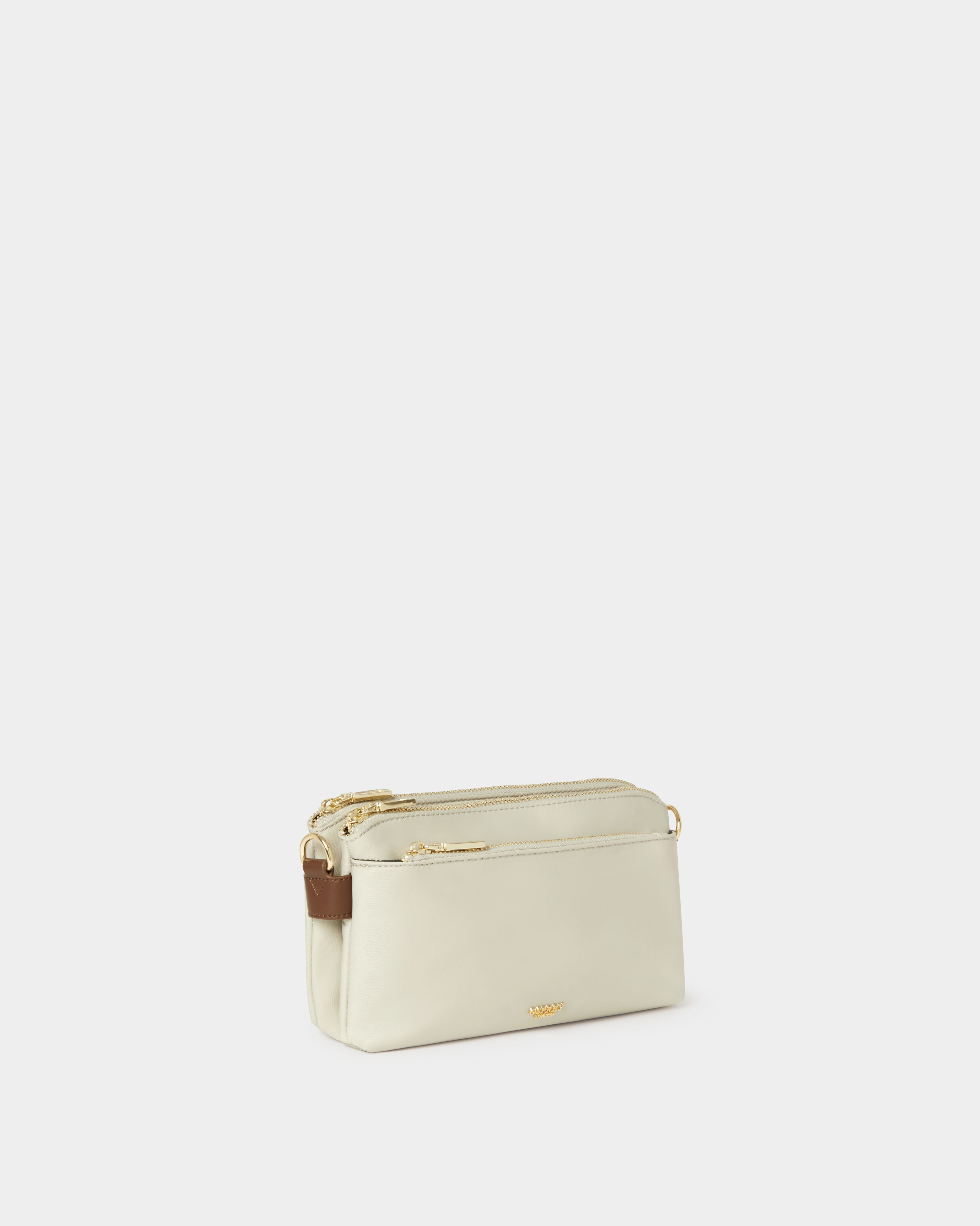 Image number 2 of The Voyage Nylon Crossbody in Pebble