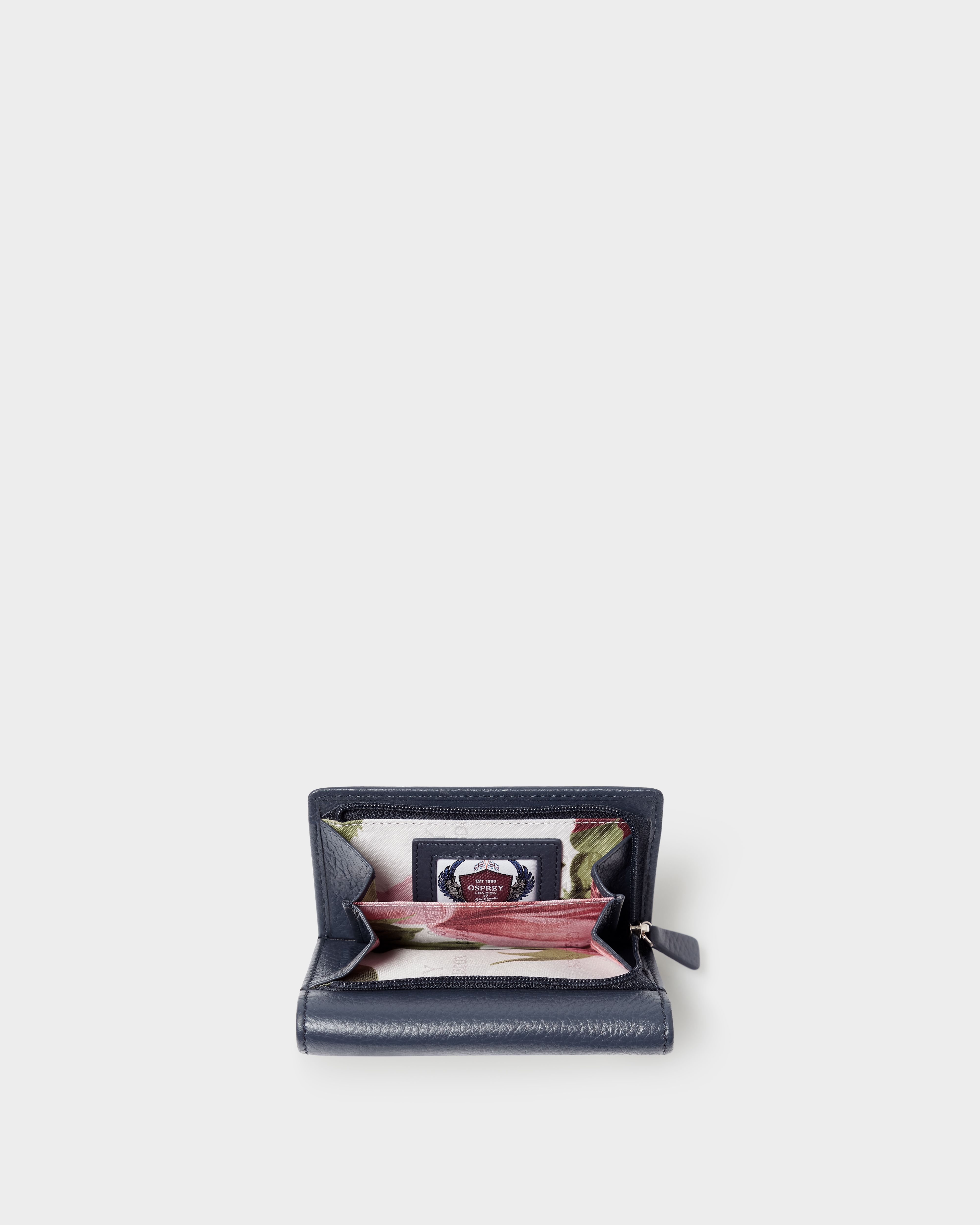 Image number 6 of The Tilly Leather Purse Gift Set in Navy