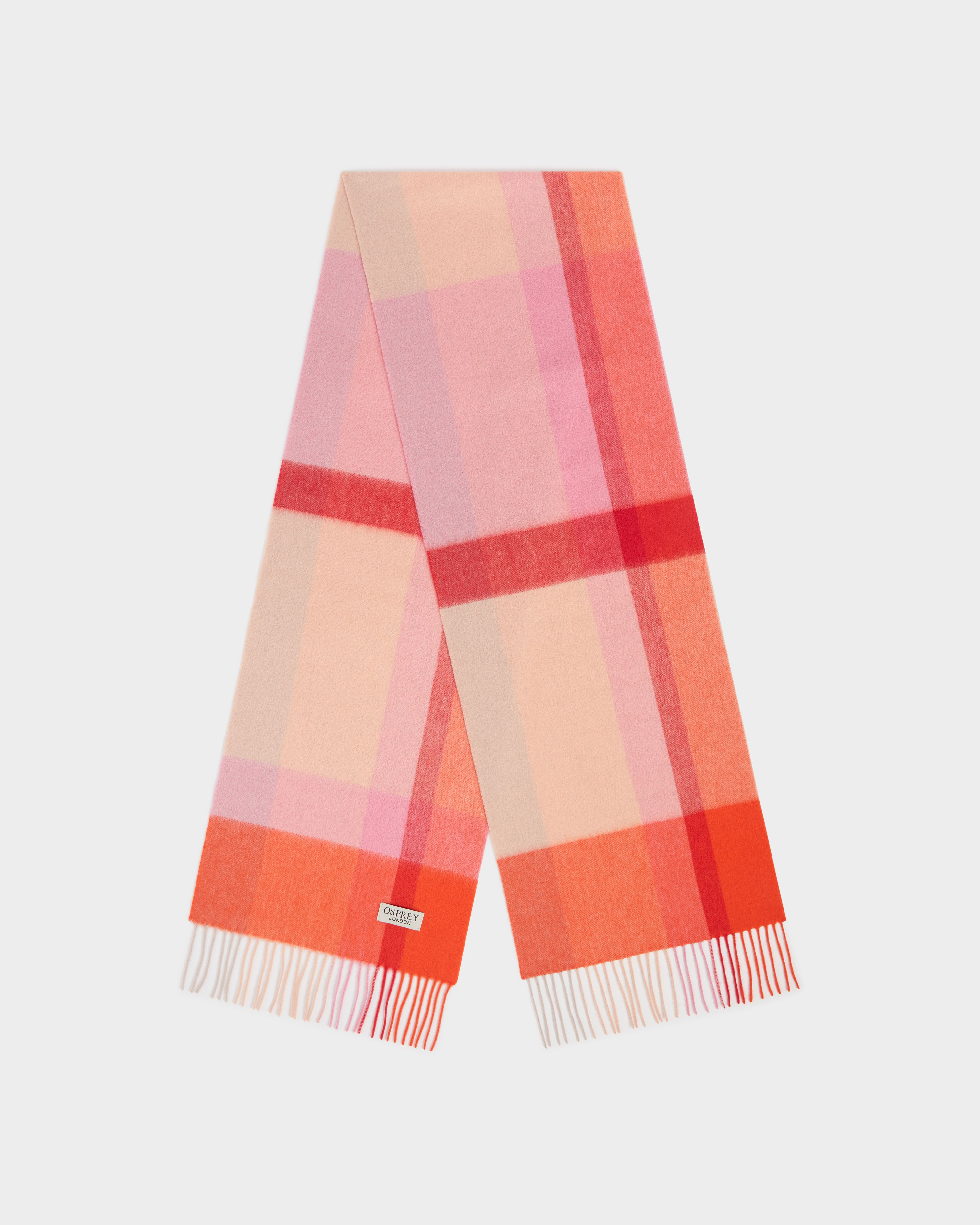Image number 3 of The Skye Cashmere Scarf in Brights
