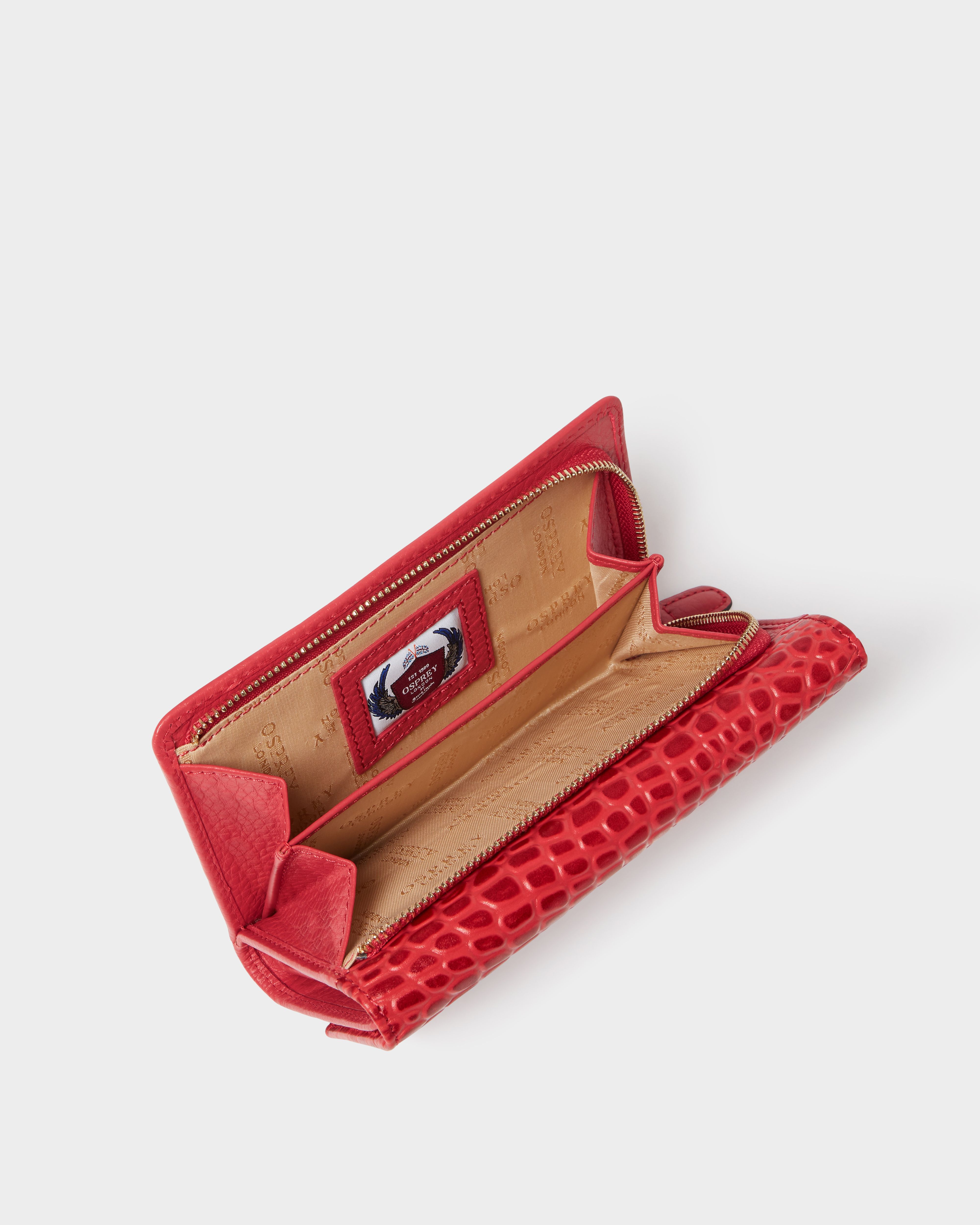 Image number 3 of The Kellie Leather Matinee Purse in Rosewood