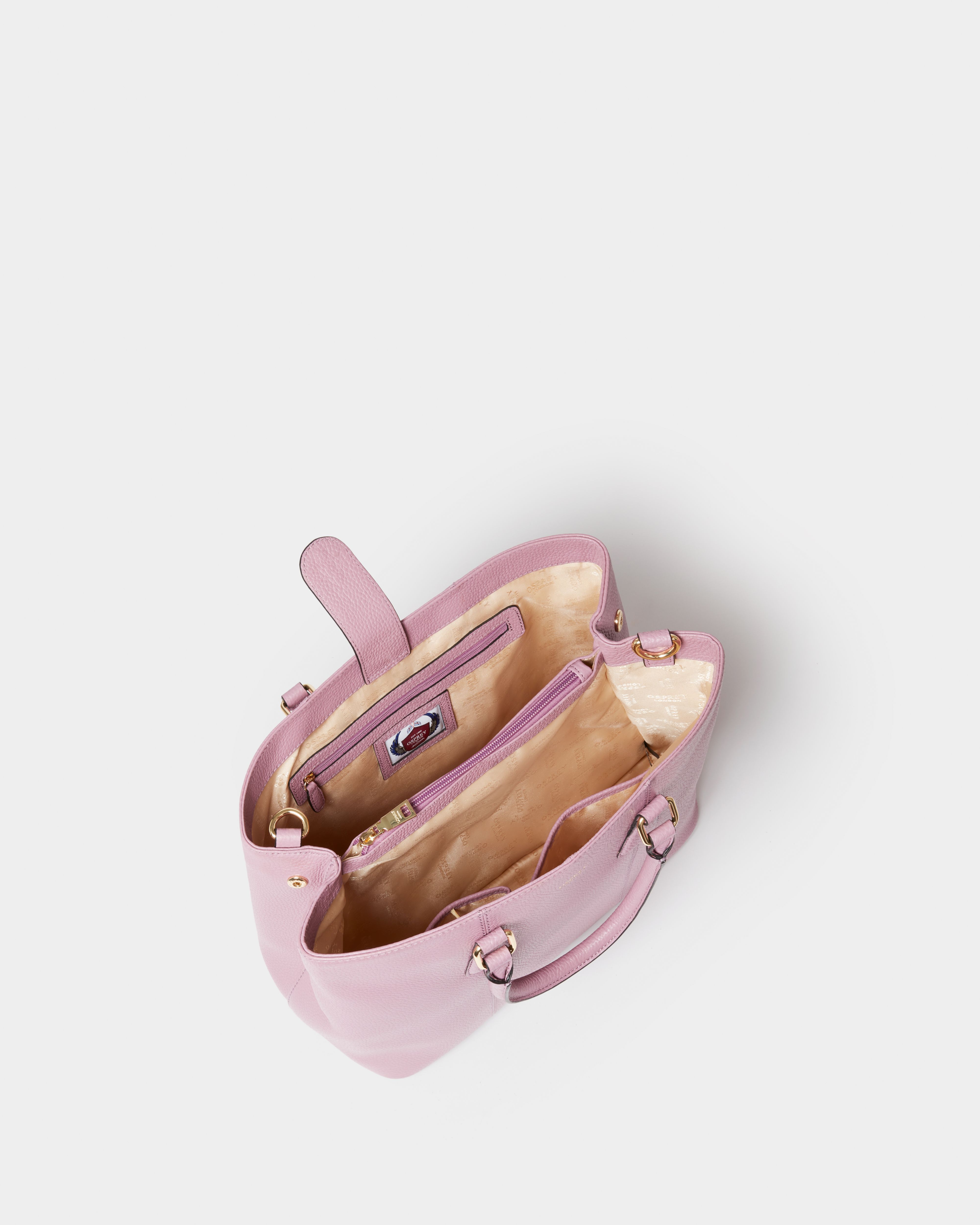 Image number 4 of The Adaline Leather Work Bag in Heather