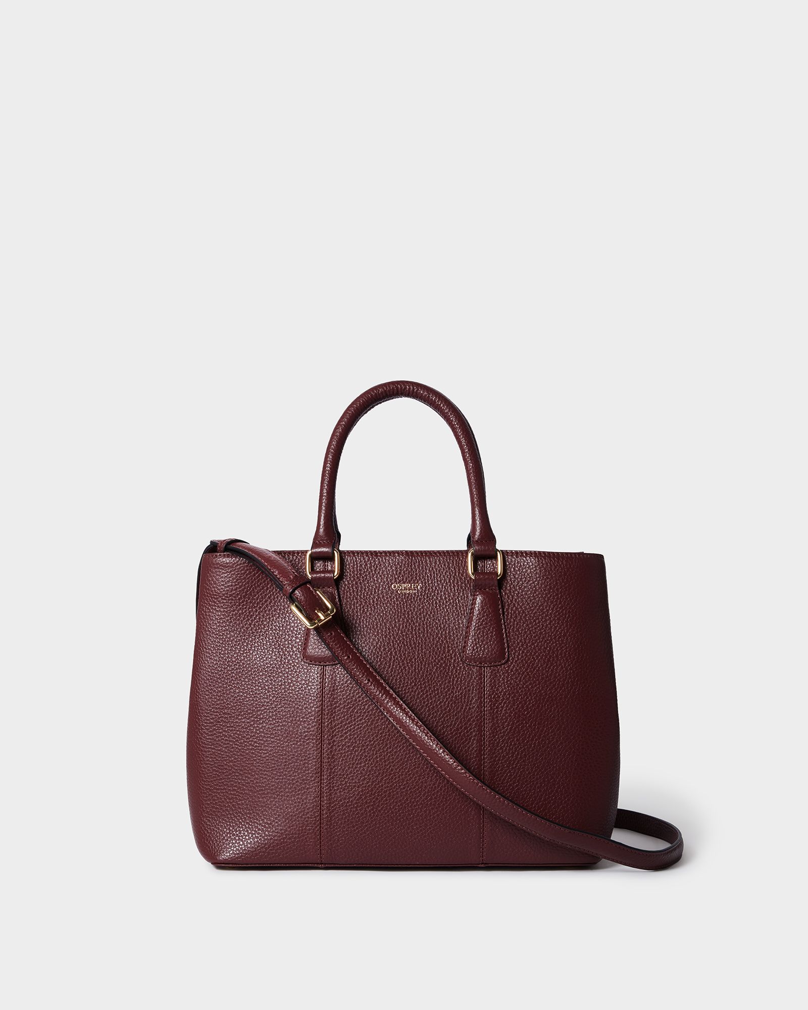 The Adaline Leather Work in Merlot
