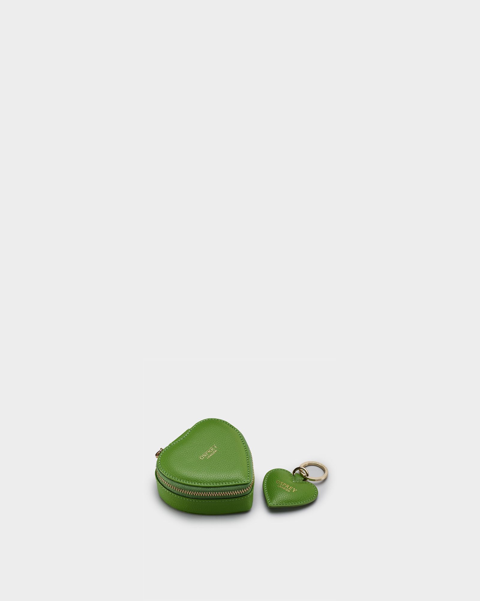 Image number 2 of The Tilly Leather Heart Gift Set in Apple