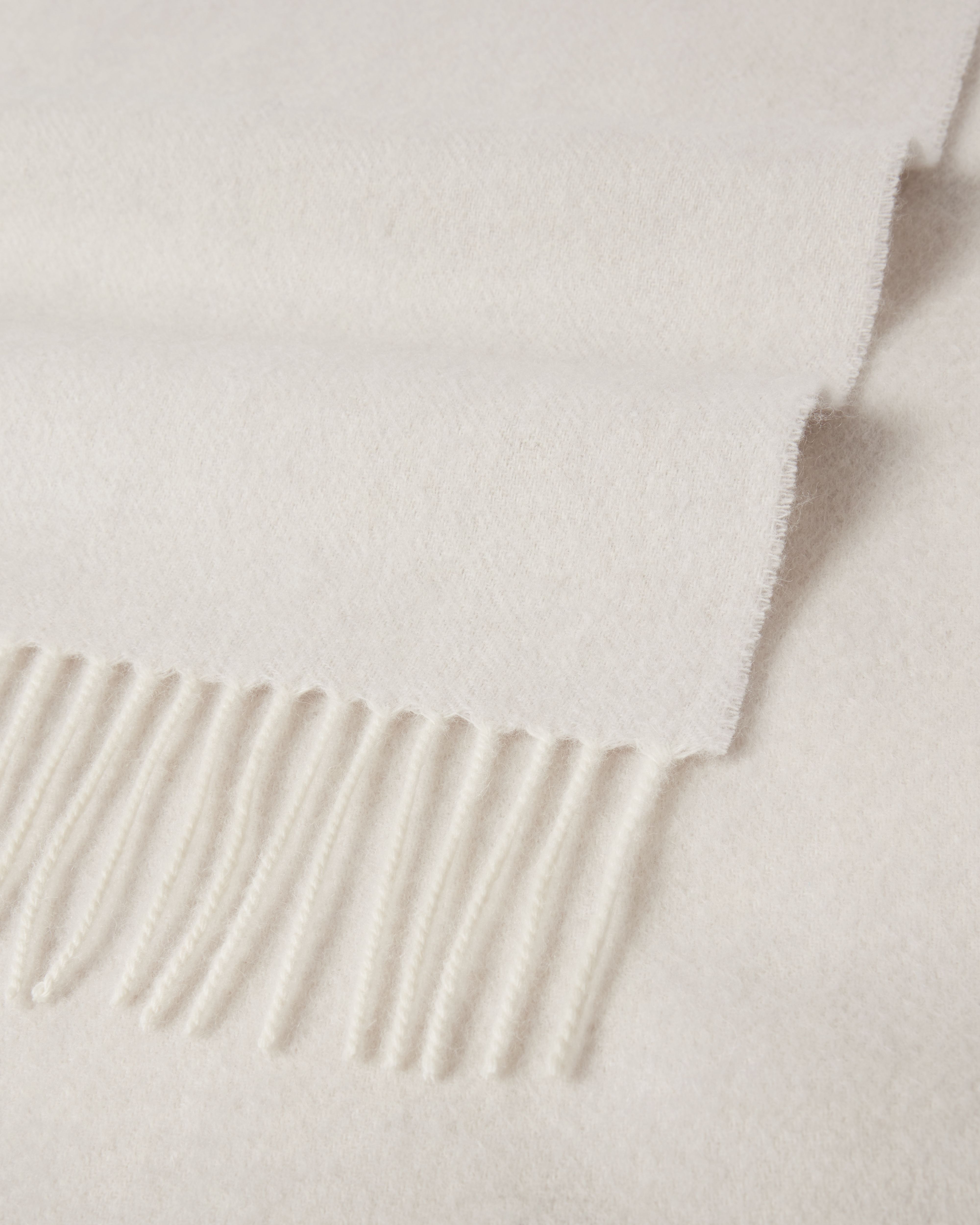 Image number 3 of The Lumi Wool Scarf in Cream