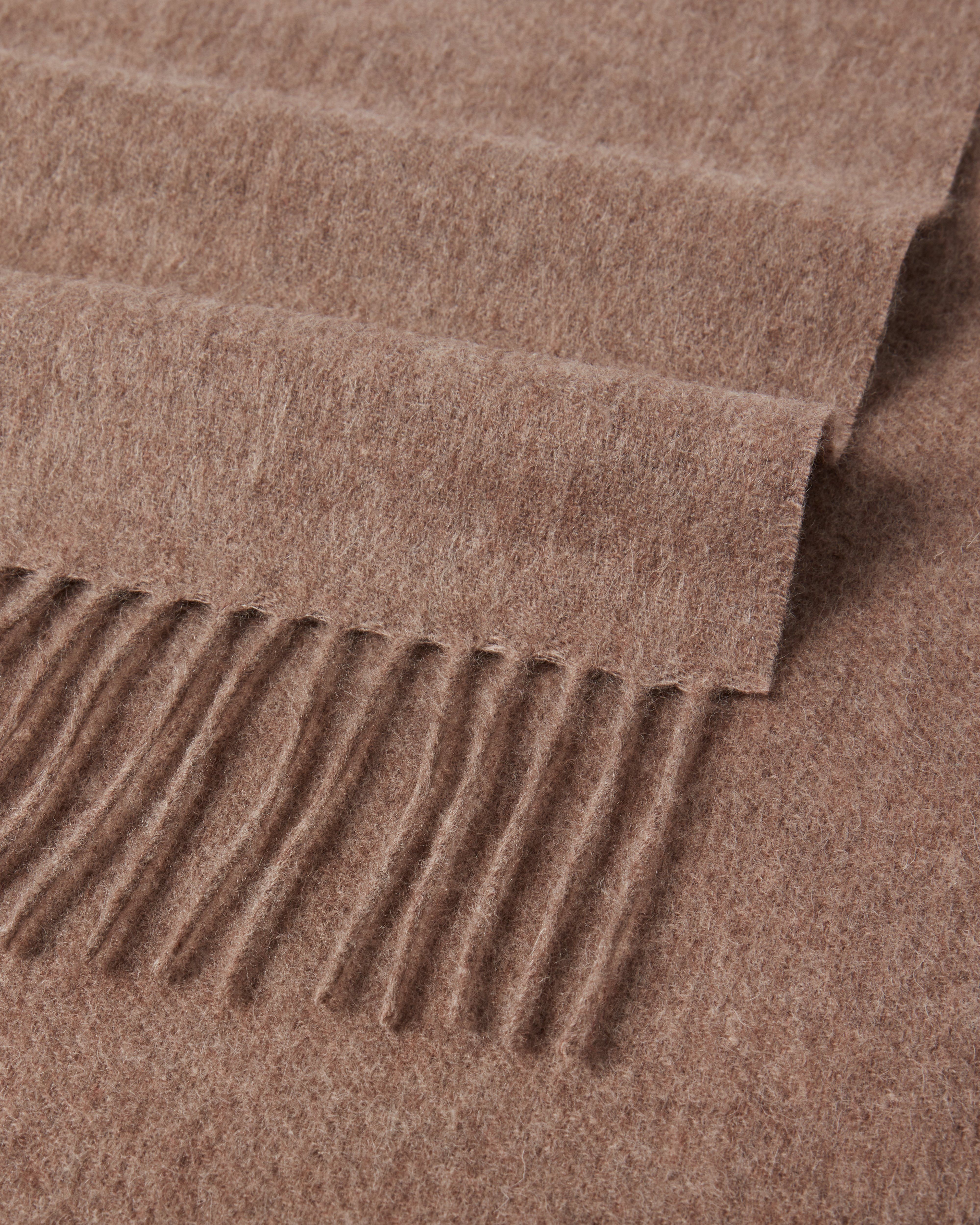 The Lumi Scarf in Biscuit