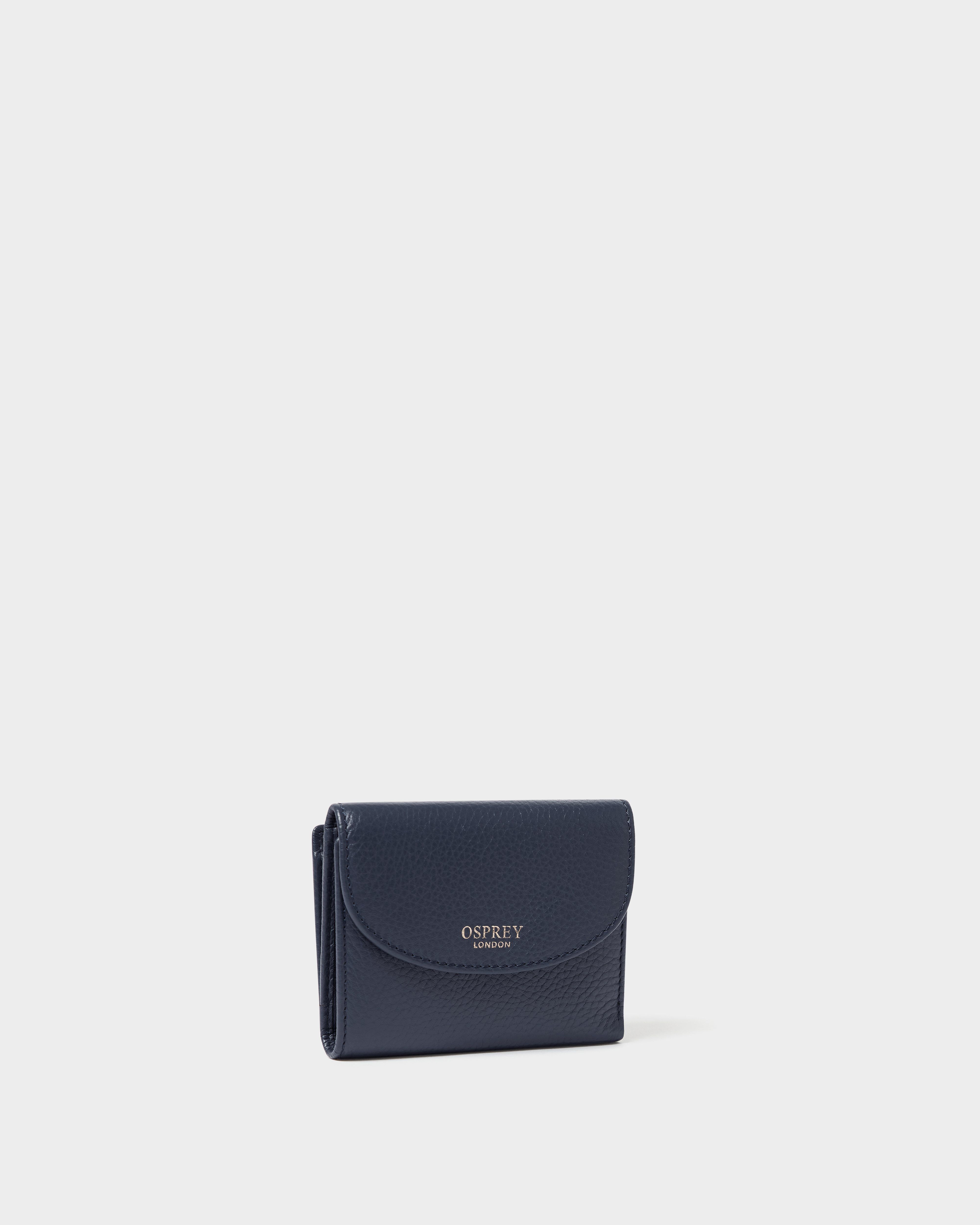 Image number 1 of The Tilly Leather Matinee Purse in Navy