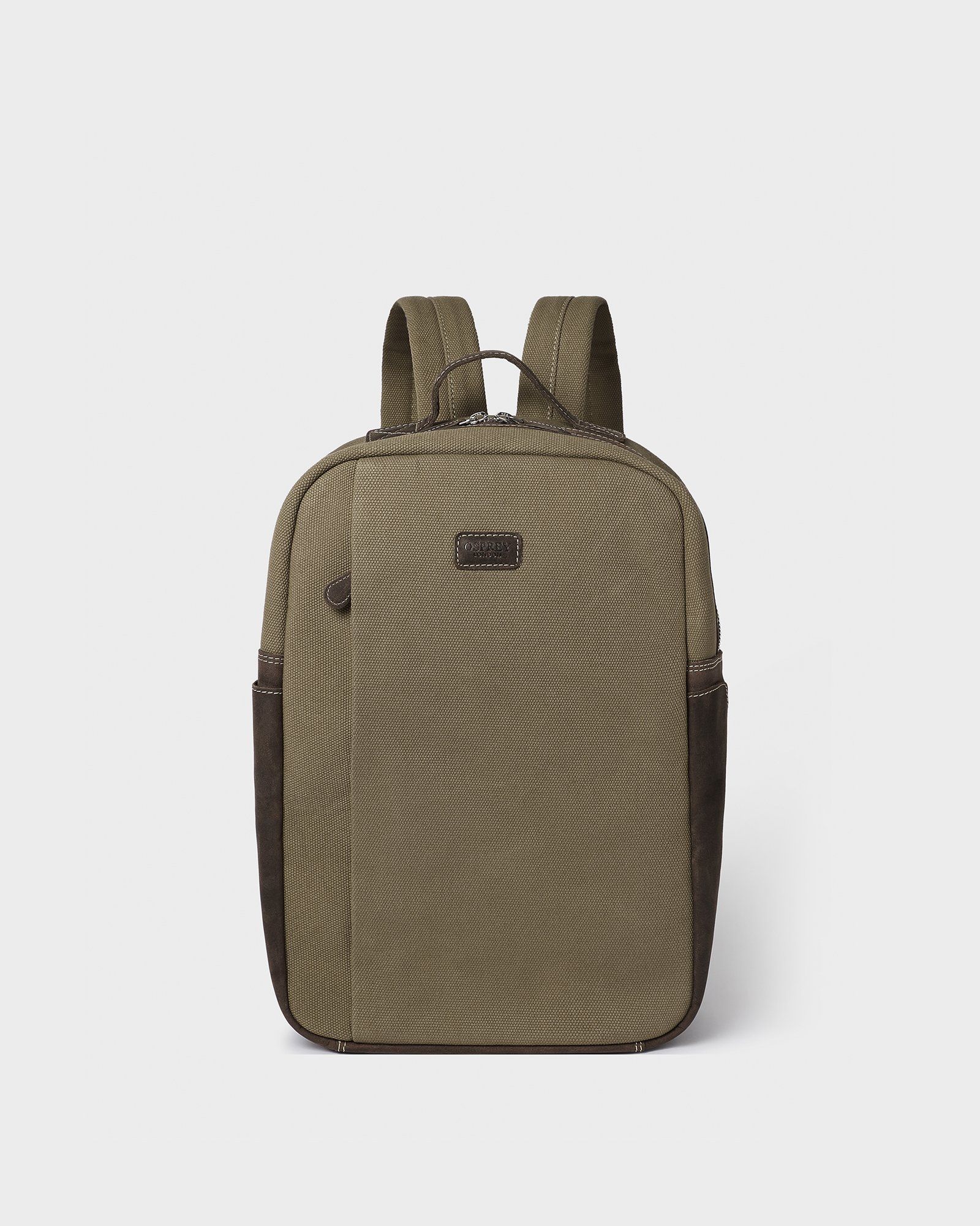 The Hunter Canvas Leather Backpack