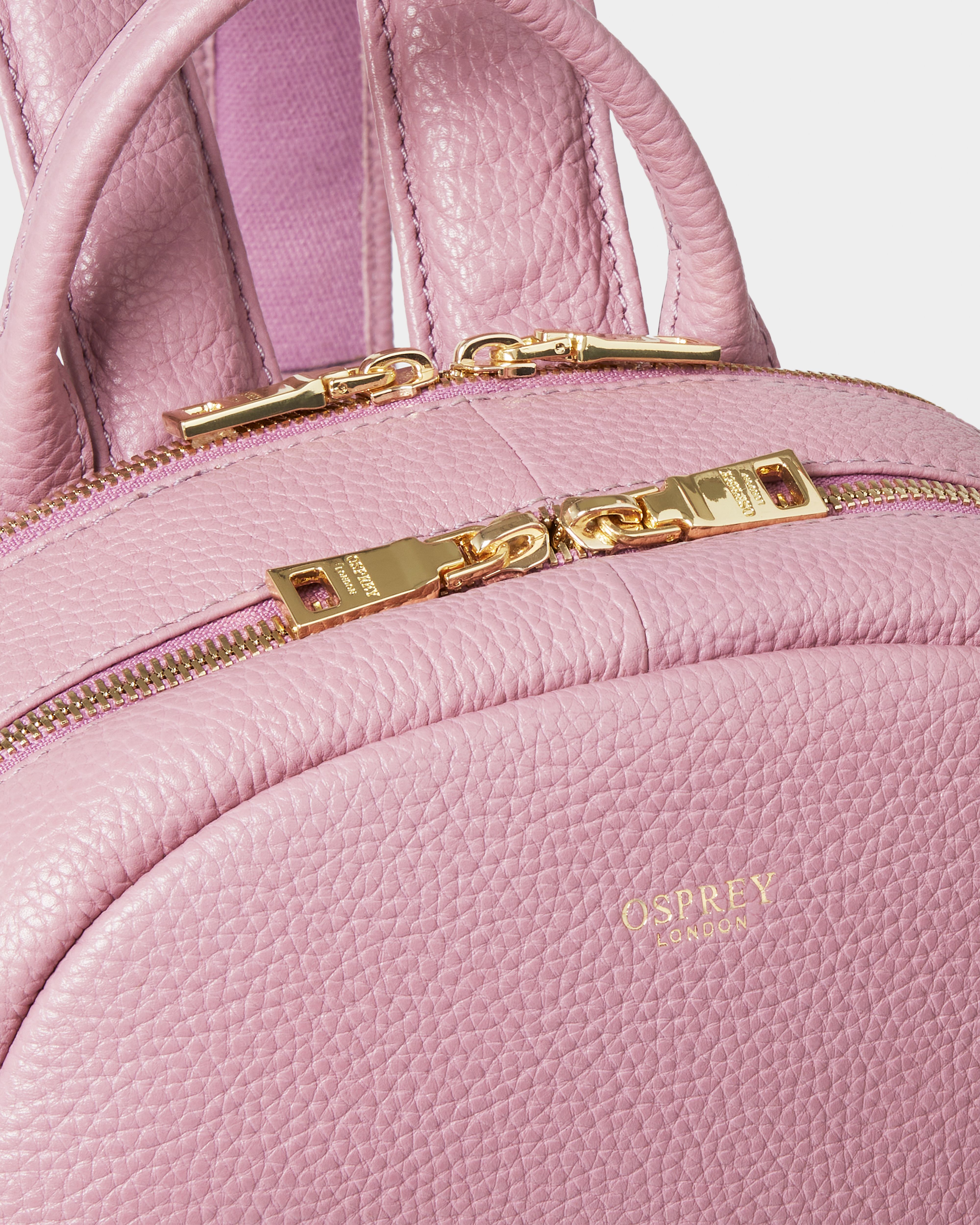 Image number 6 of The Adaline Leather Backpack in Heather