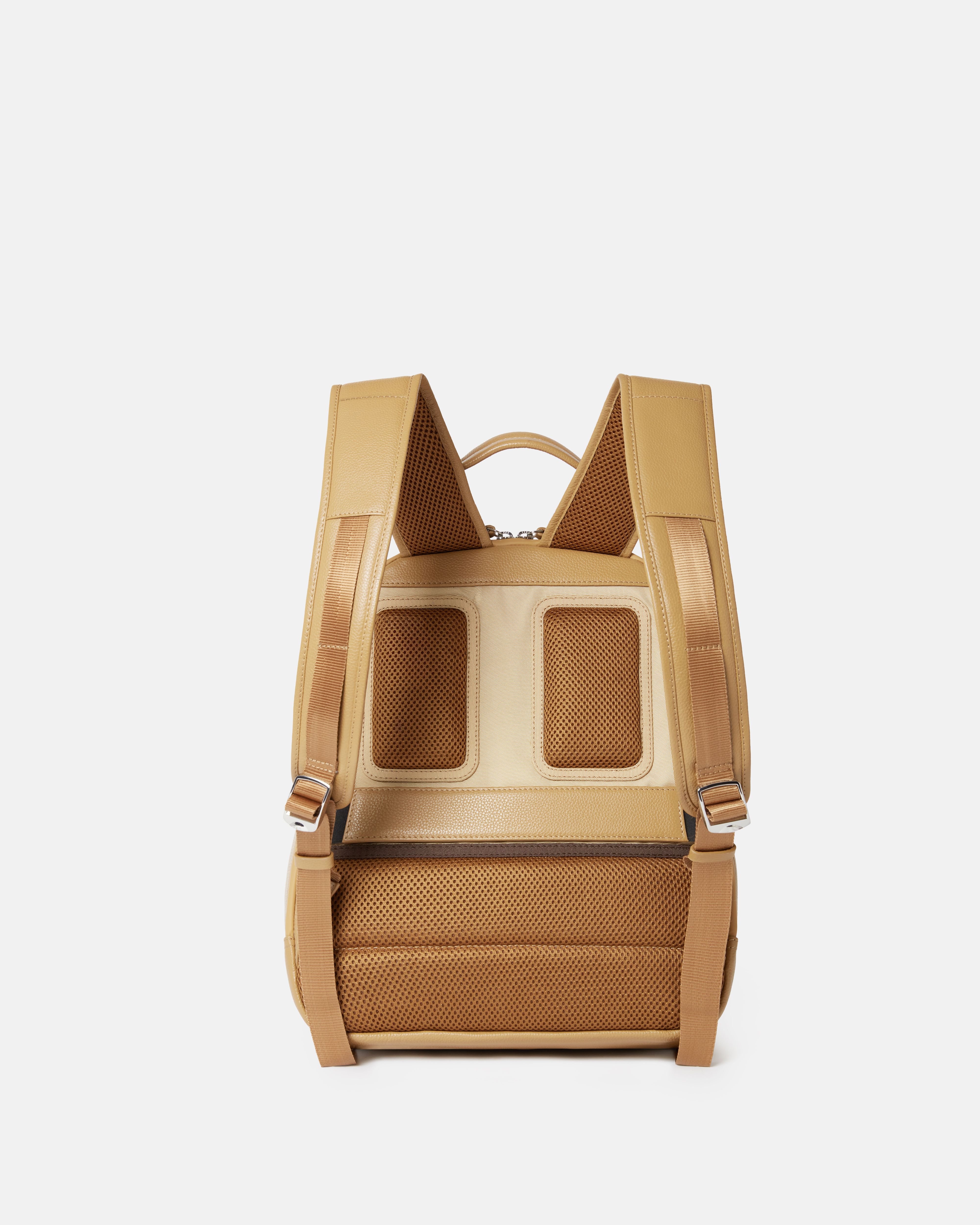 Image number 3 of The Venture Leather Backpack in Tan