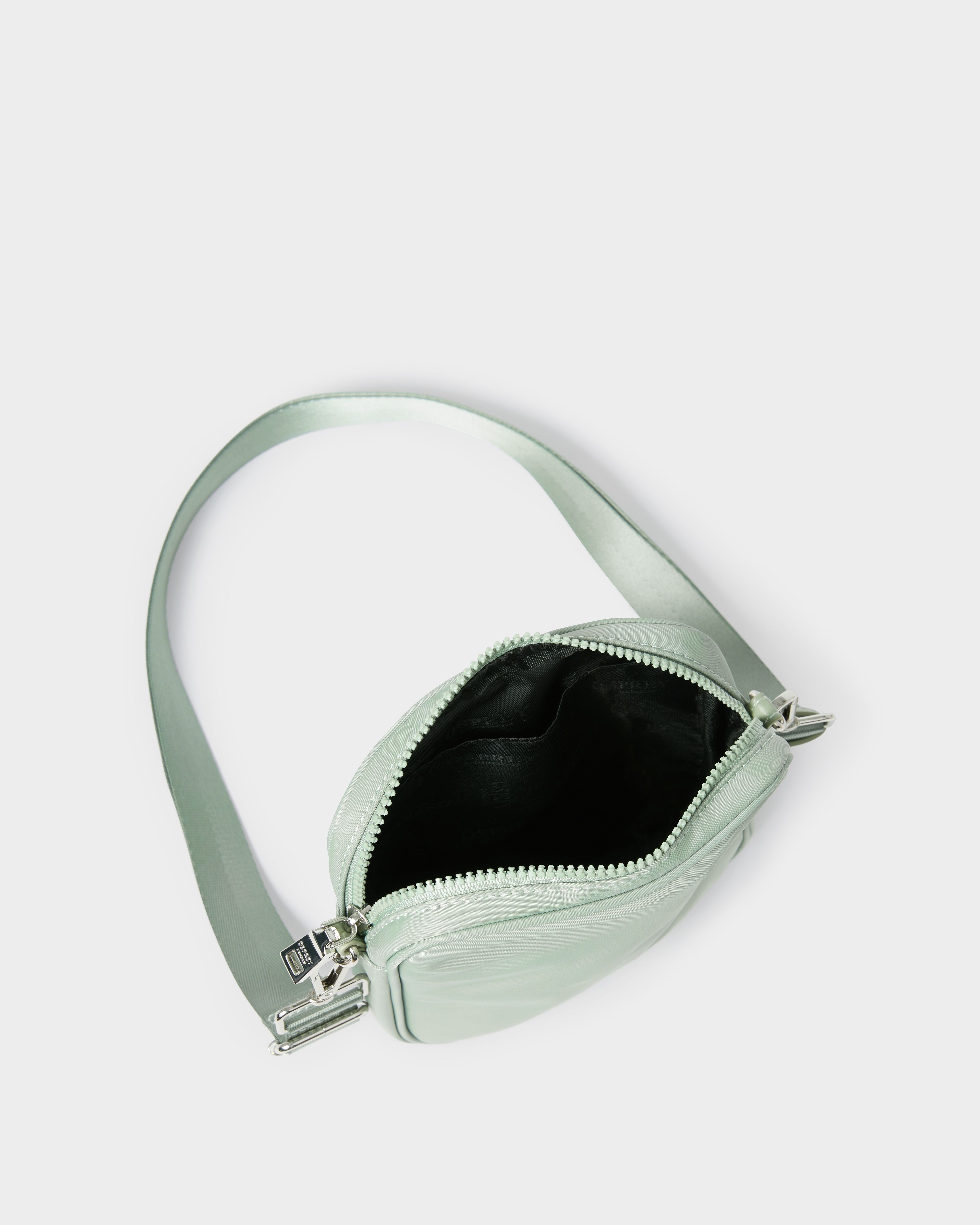 Image number 3 of The Fusion Nylon Crossbody in Sage