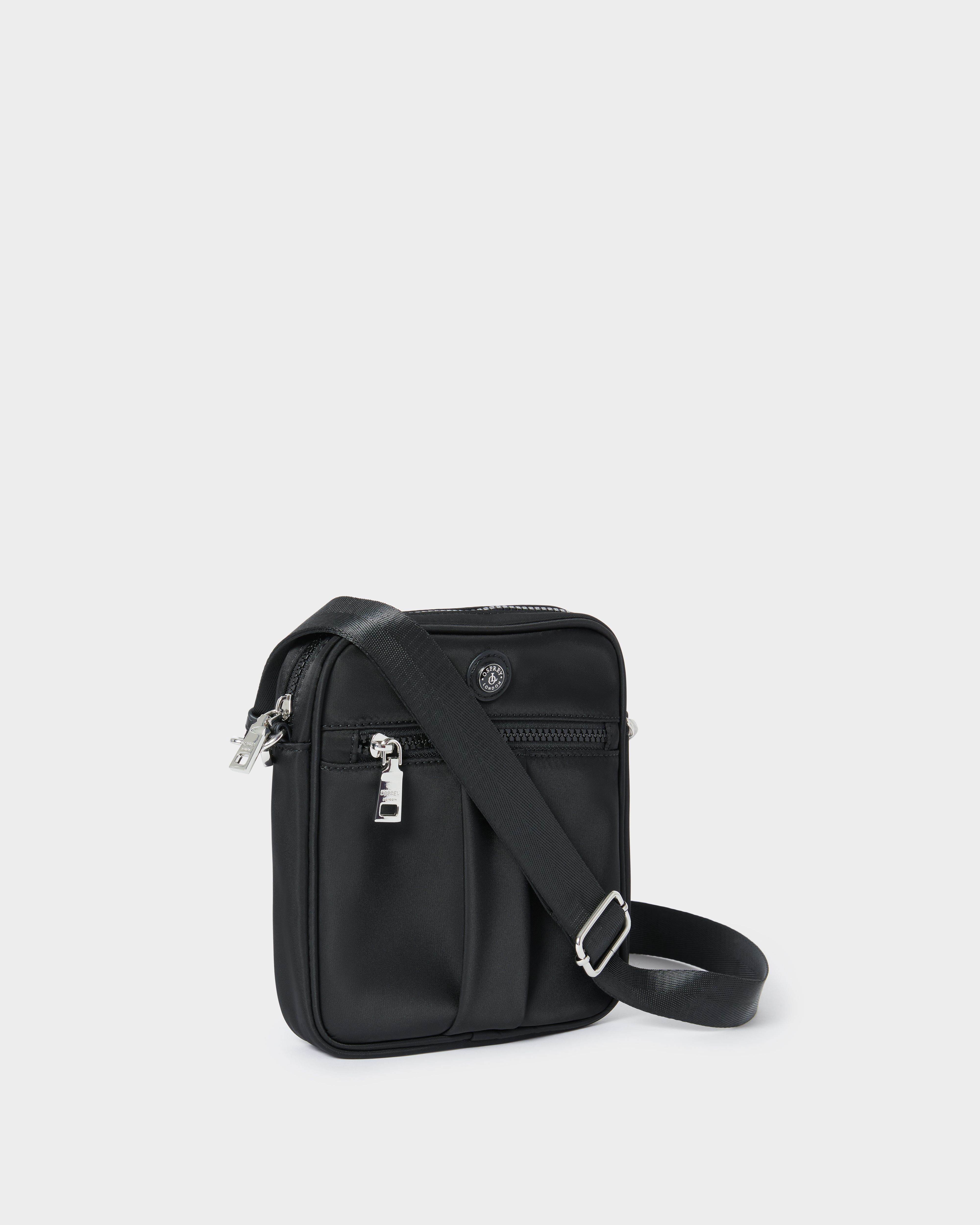 Image number 2 of The Fusion Nylon Crossbody in Black