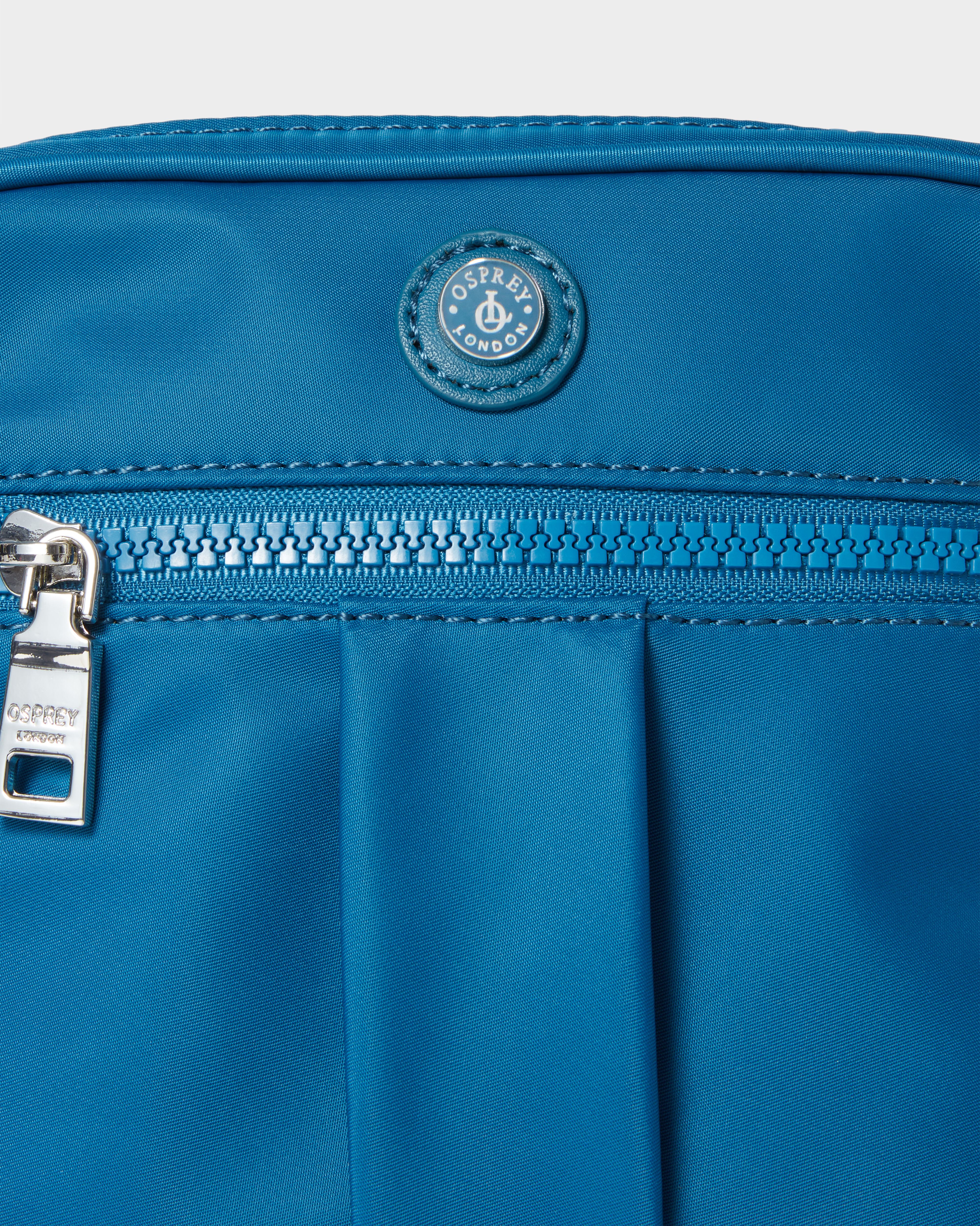 Image number 5 of The Fusion Nylon Crossbody in Petrol