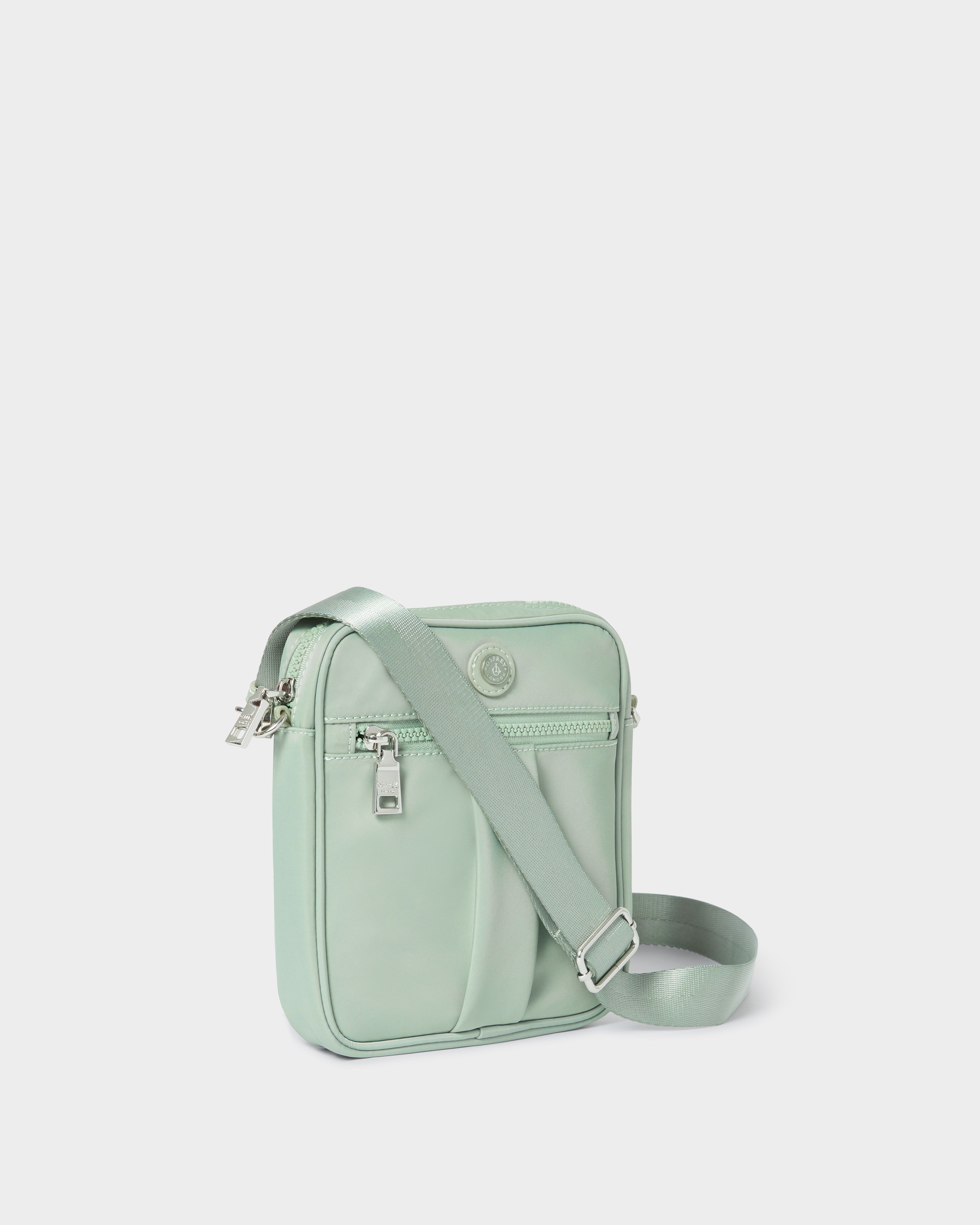 Image number 2 of The Fusion Nylon Crossbody in Sage
