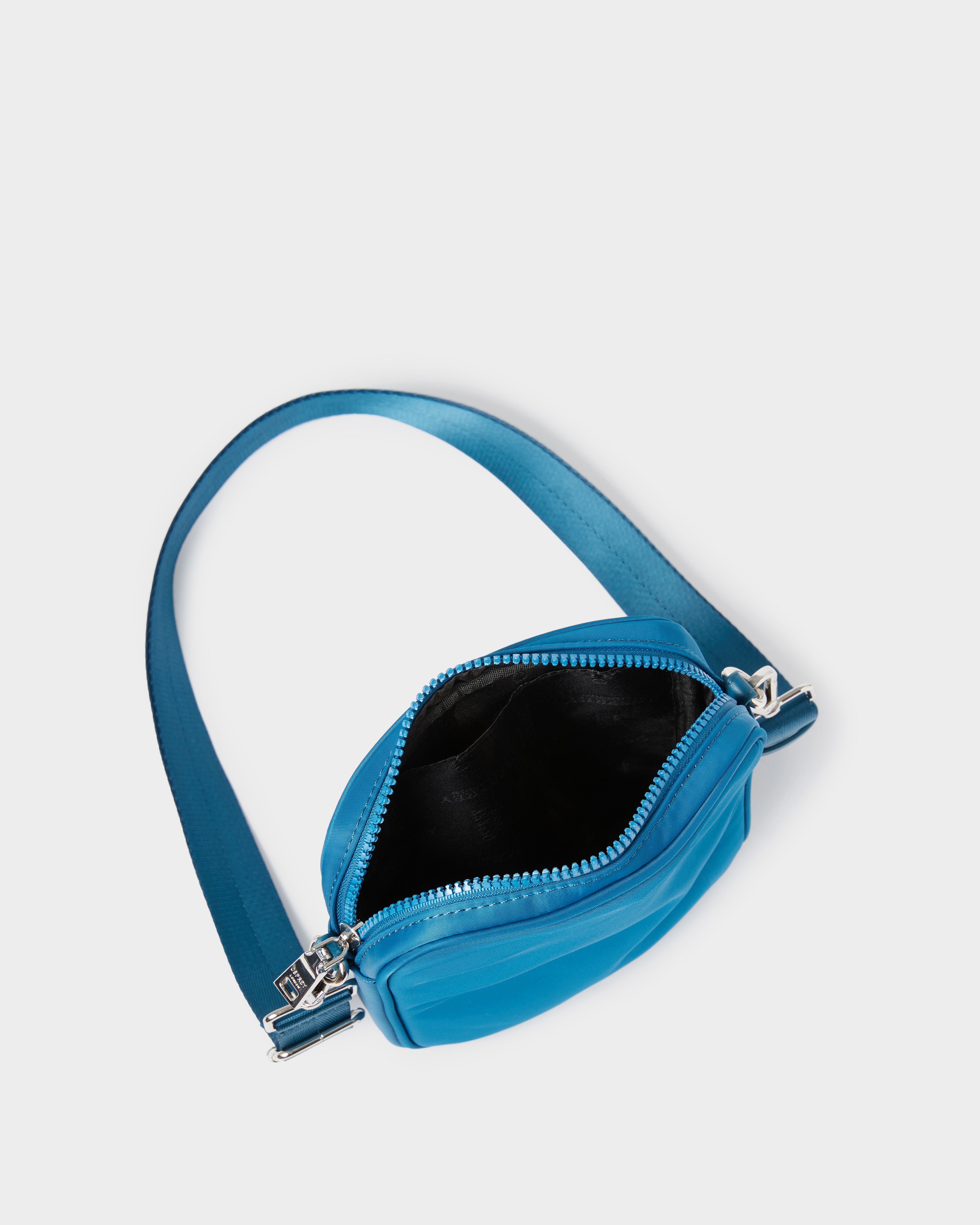 Image number 3 of The Fusion Nylon Crossbody in Petrol