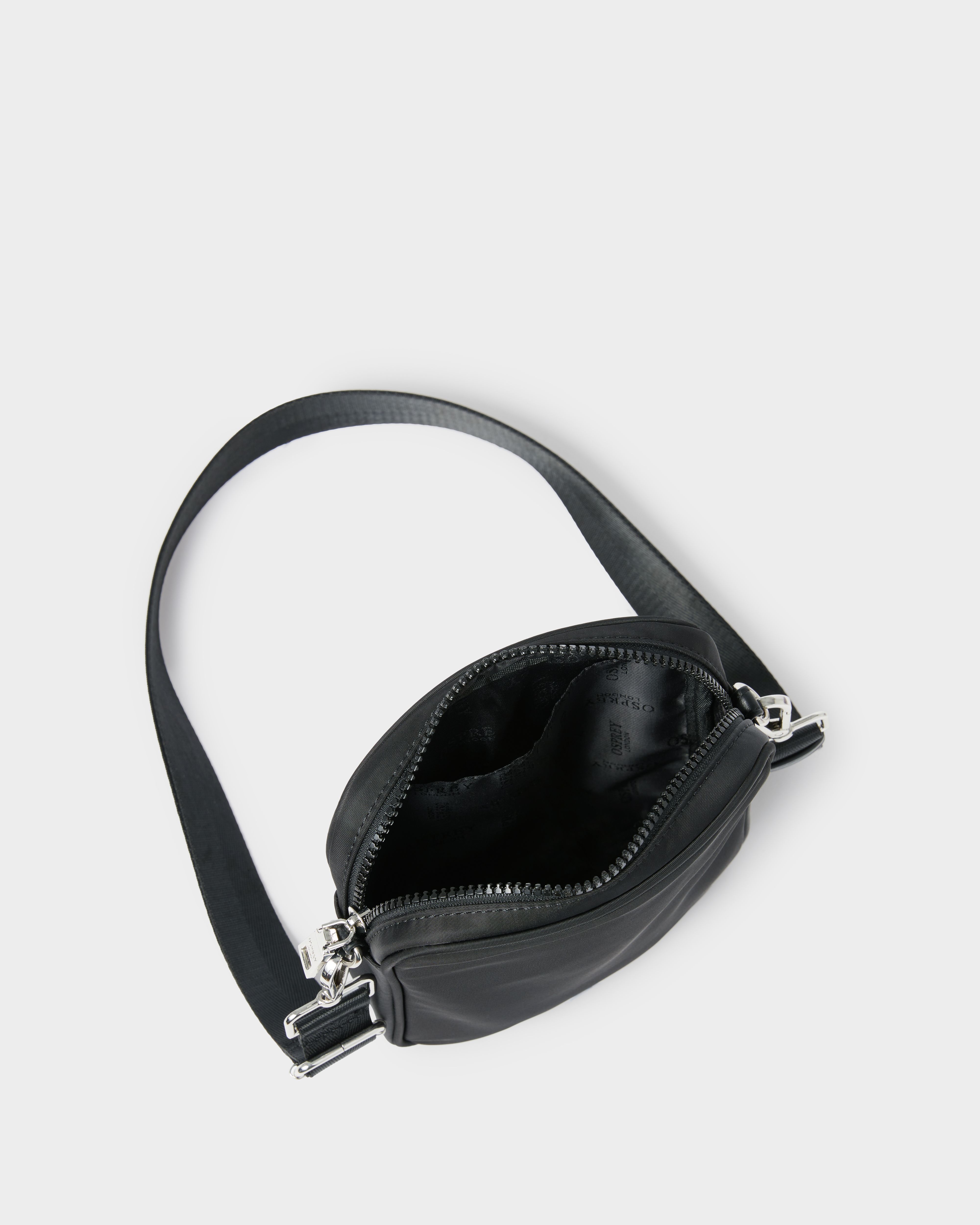 Image number 3 of The Fusion Nylon Crossbody in Black