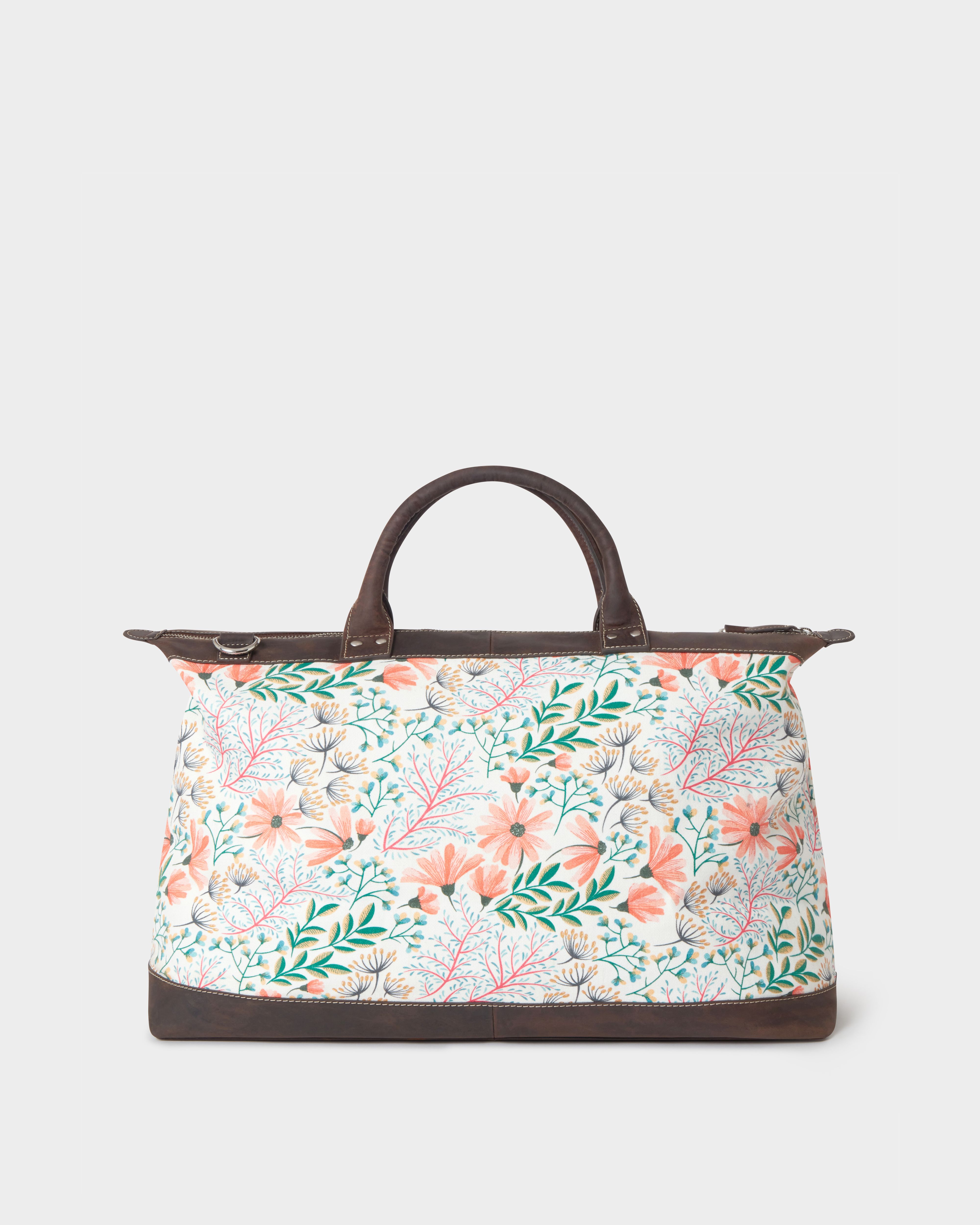 Image number 3 of The Orla Canvas Weekender in Peach