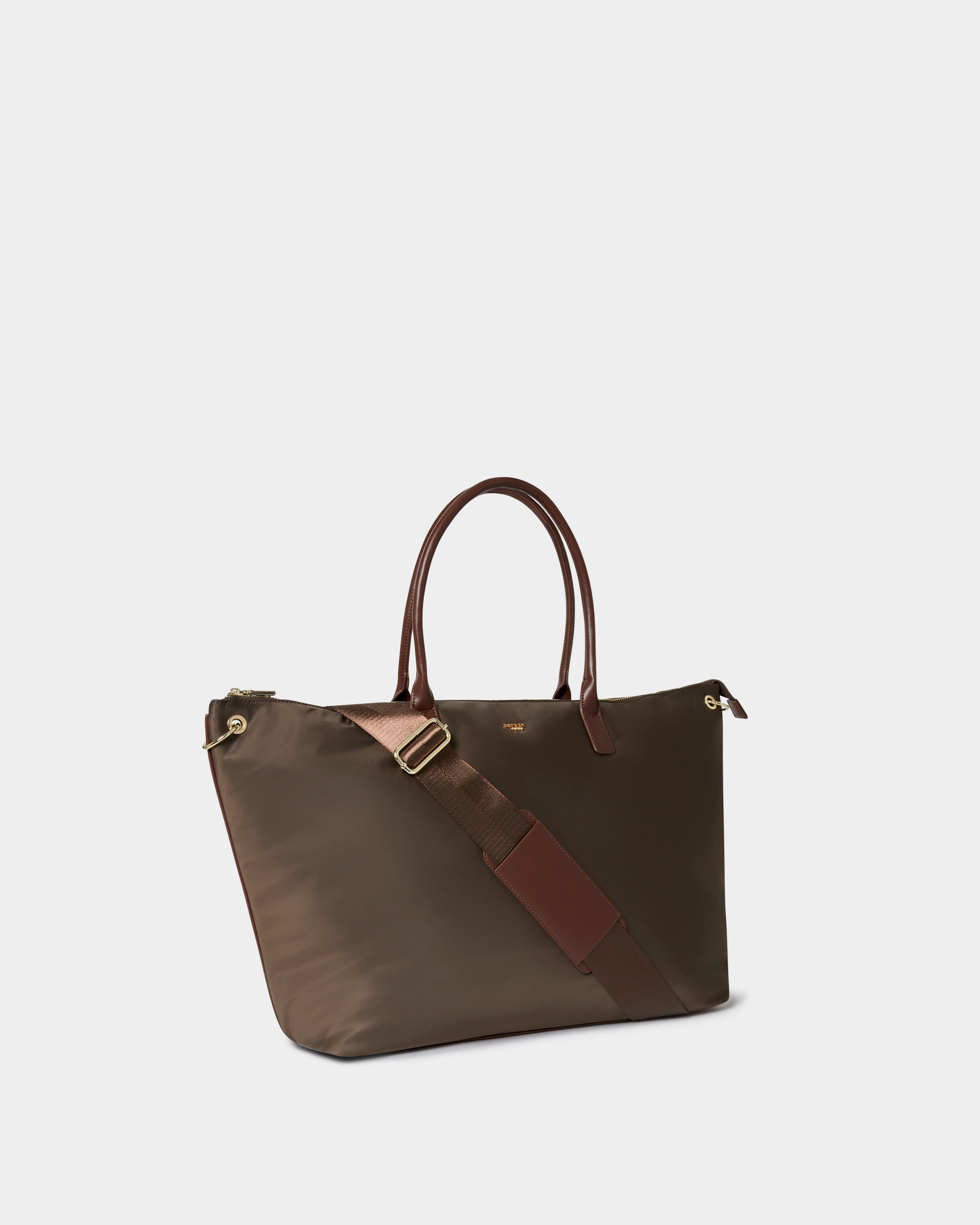 Image number 2 of The Voyage Nylon Weekender in Chocolate