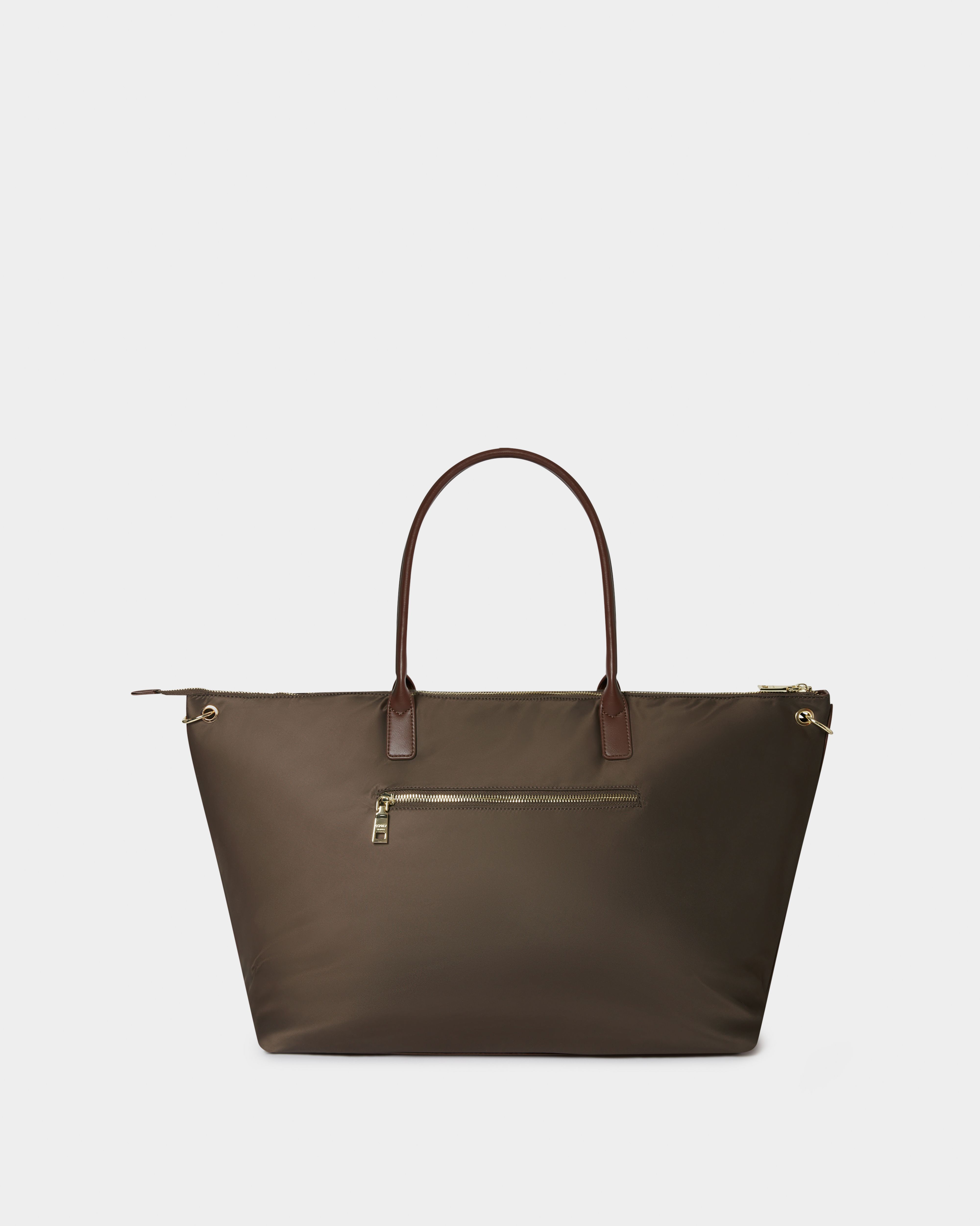 Image number 4 of The Voyage Nylon Weekender in Chocolate