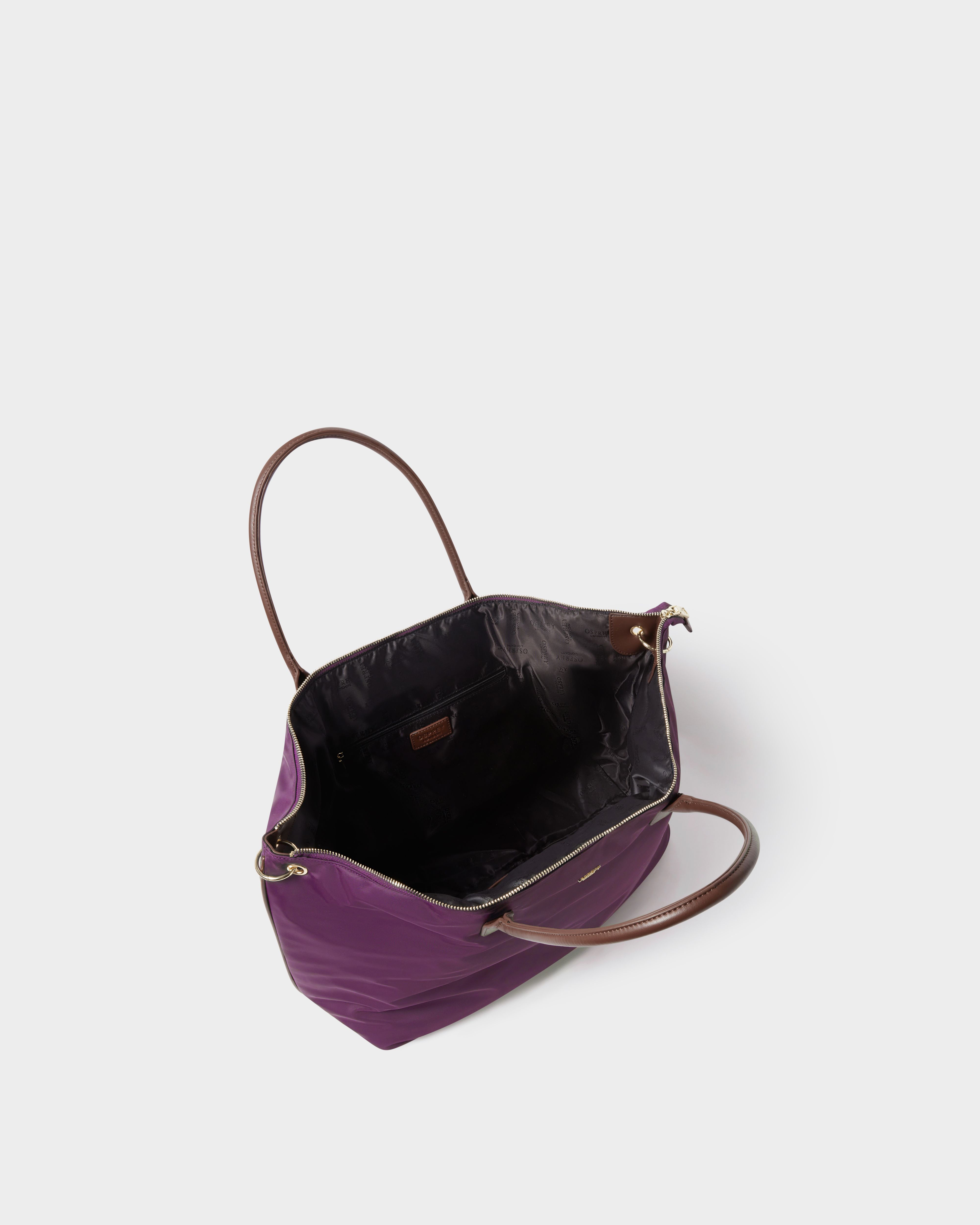 Image number 3 of The Voyage Nylon Weekender in Aubergine