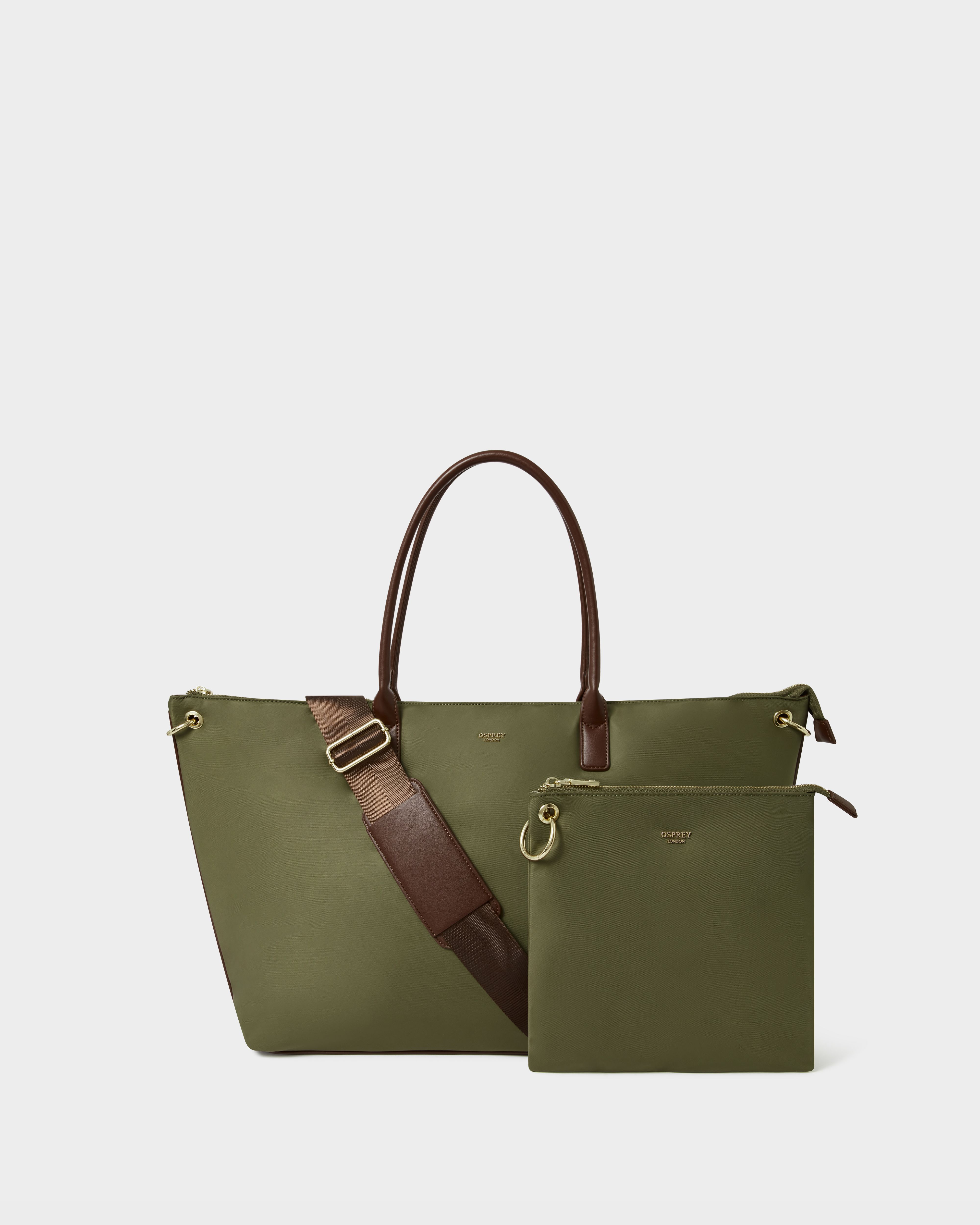 Image number 1 of The Voyage Nylon Weekender in Khaki