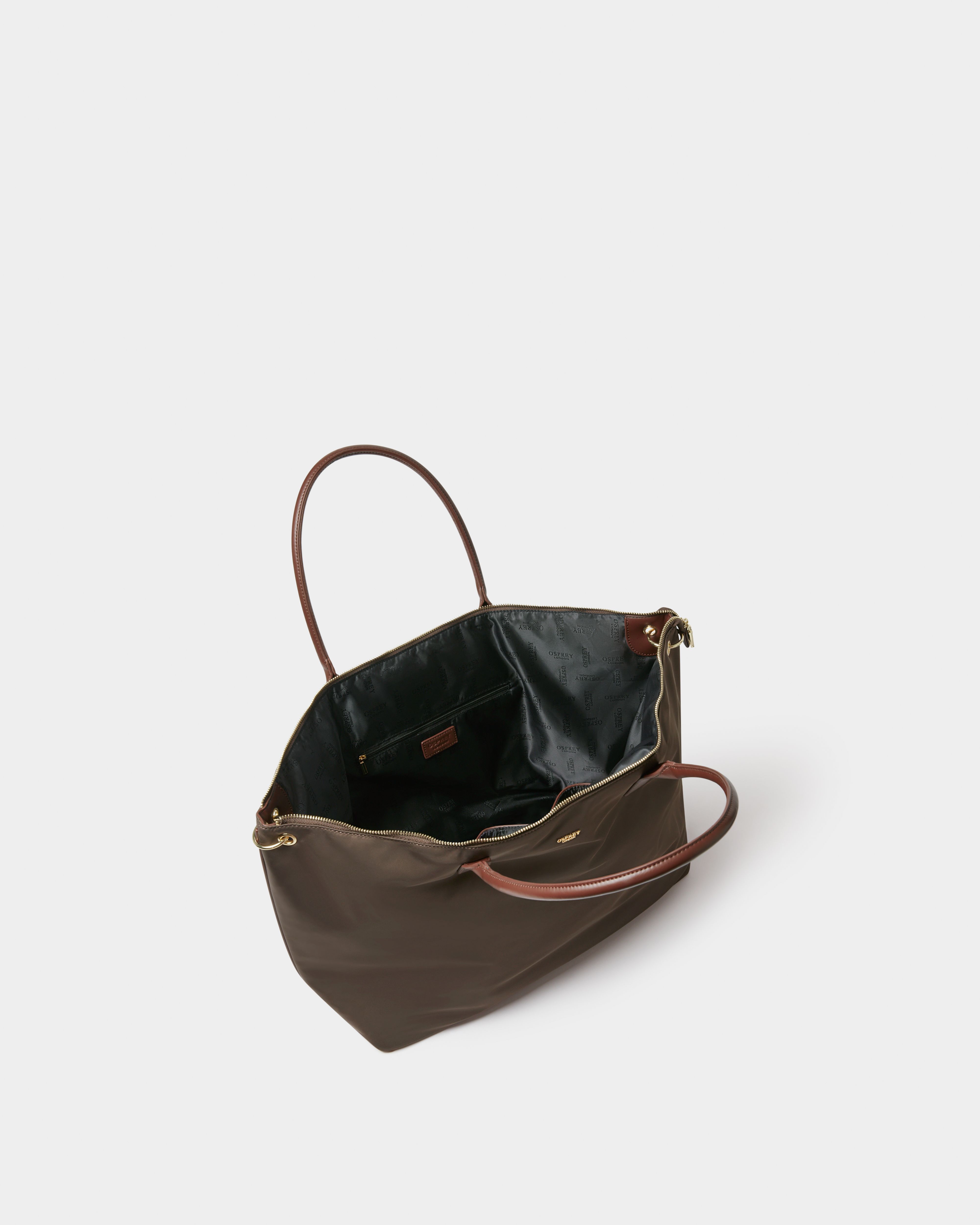 Image number 3 of The Voyage Nylon Weekender in Chocolate