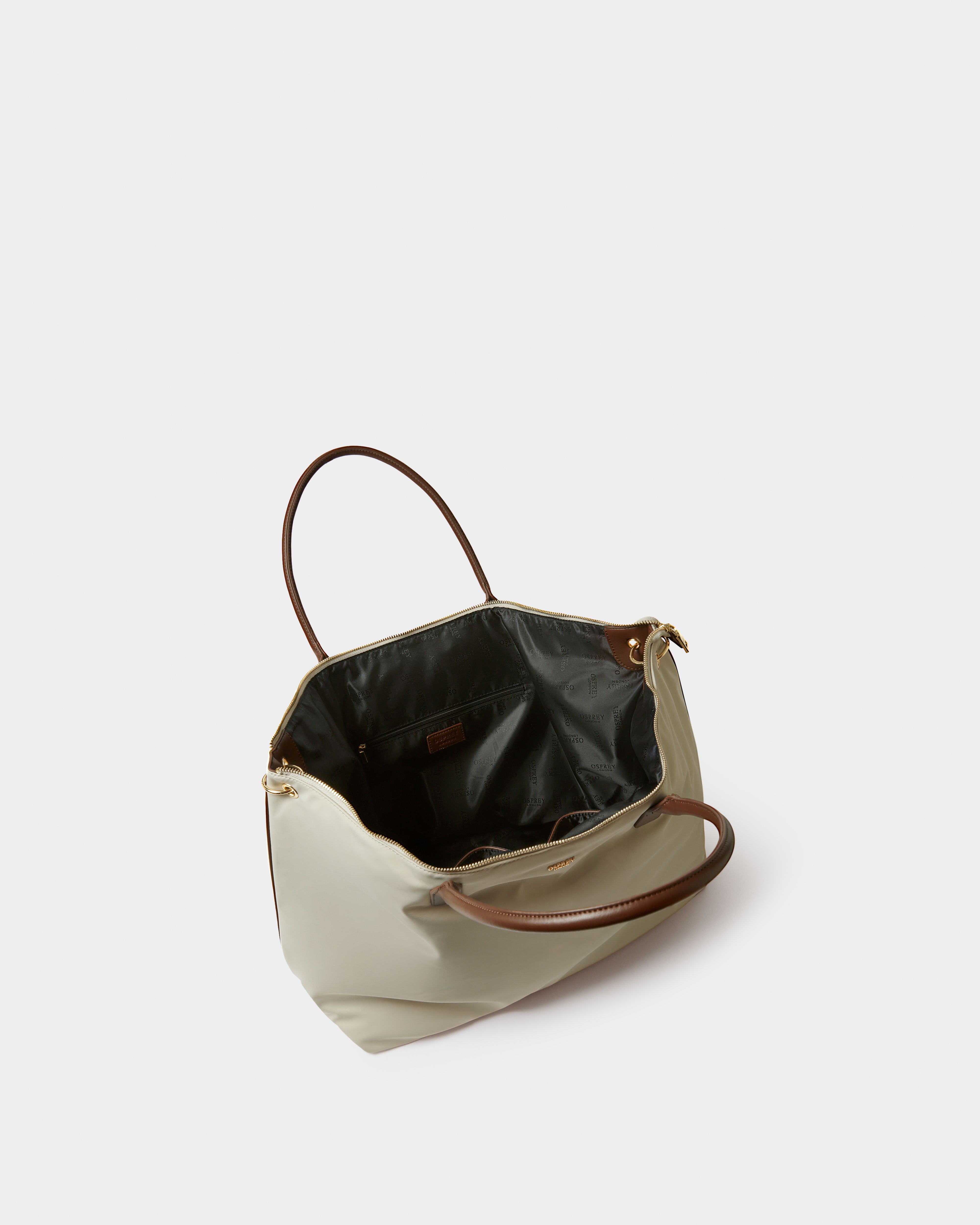 Image number 5 of The Voyage Nylon Weekender in Pebble