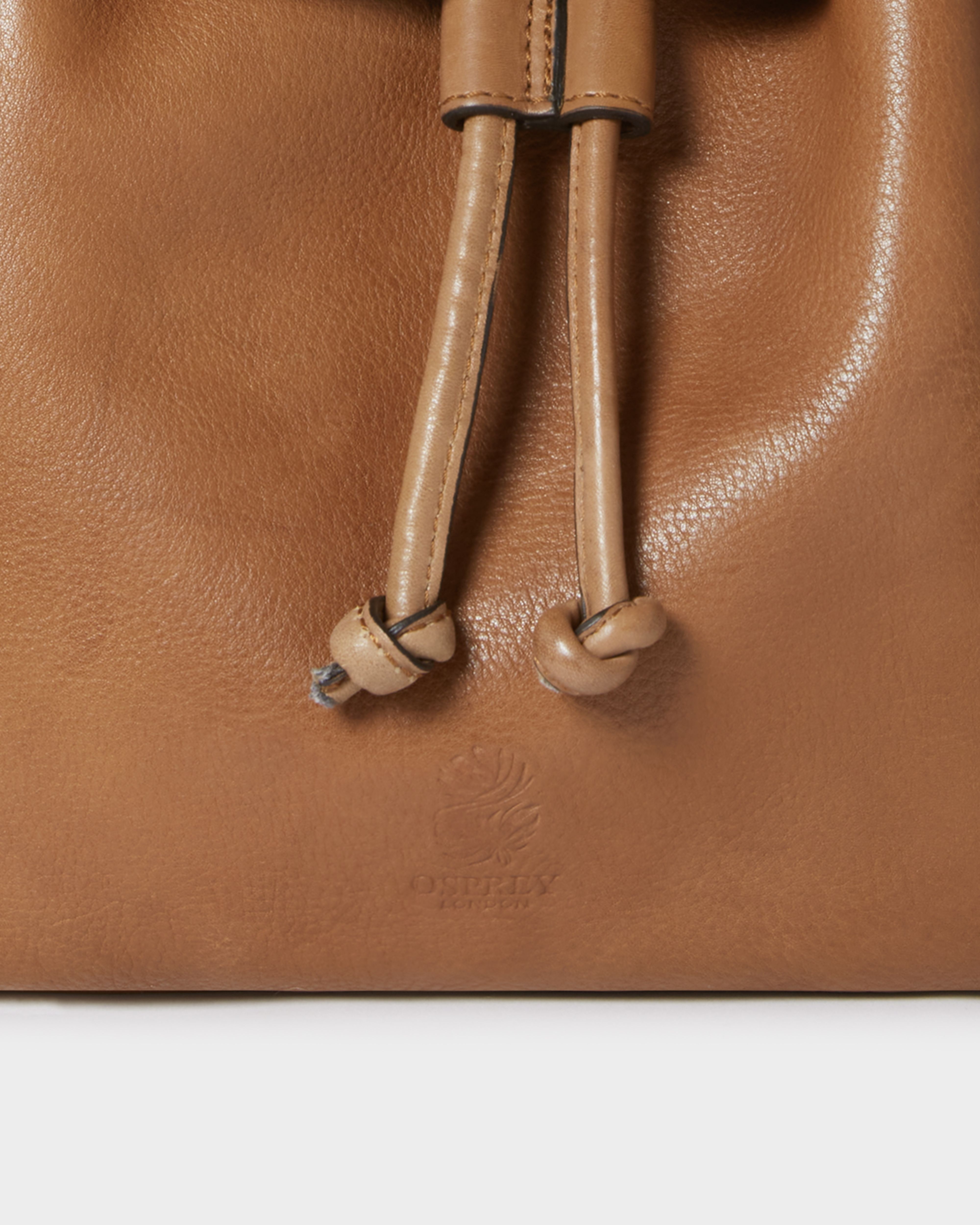 Image number 7 of The Monterrey Leather Backpack in Tan