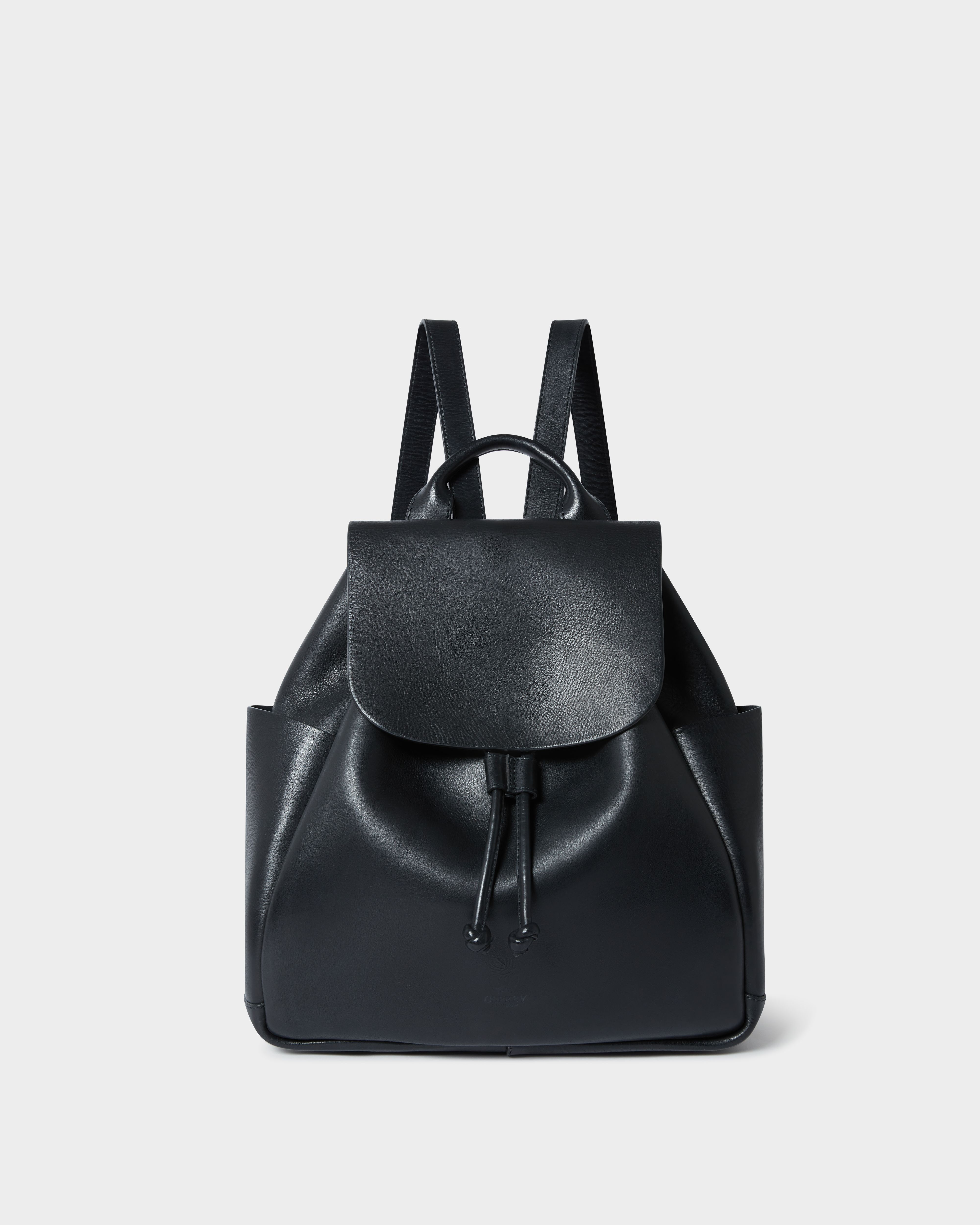 The Monterrey Leather Backpack in Black