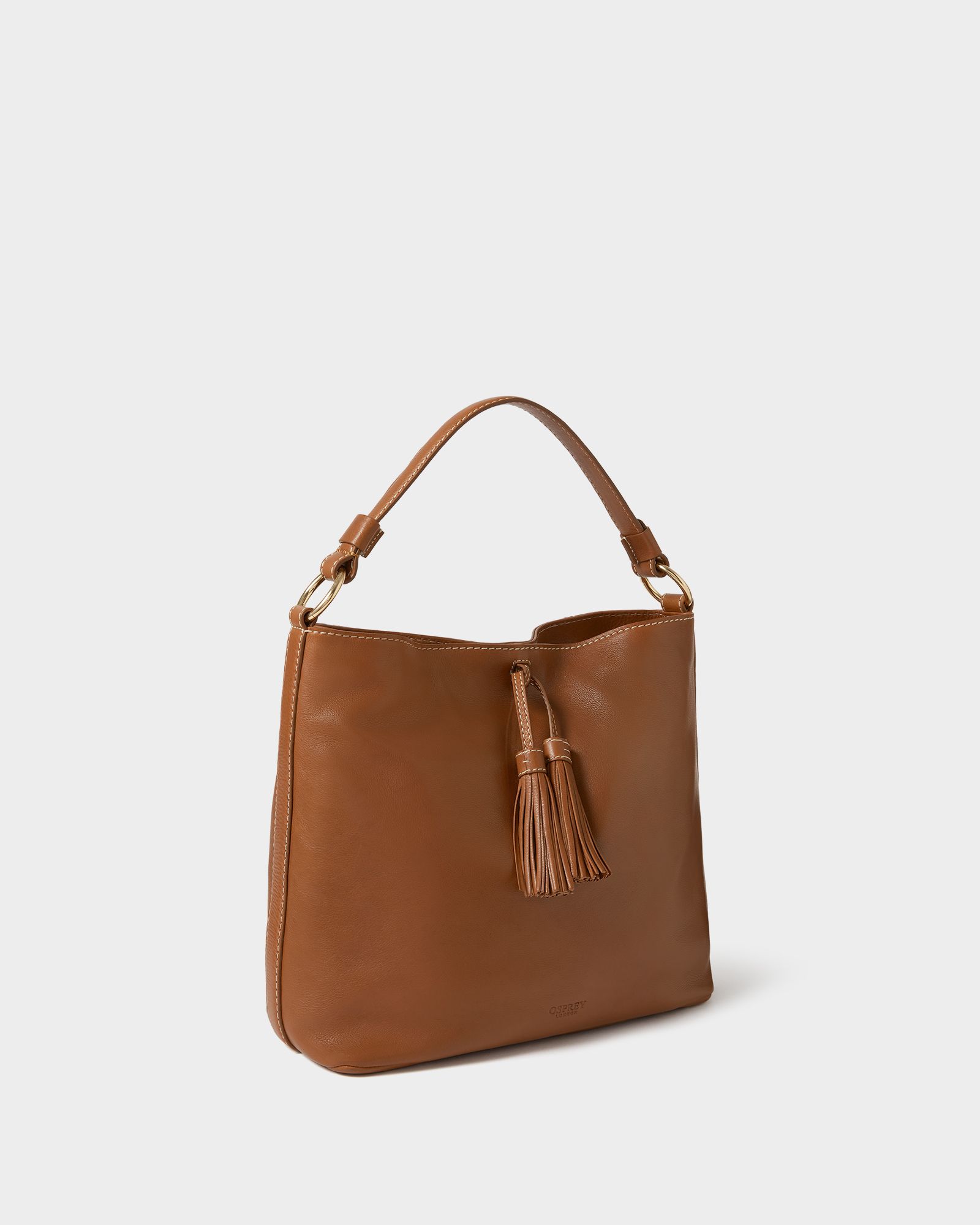 The Vintage Savanna Leather Hobo | Osprey London
