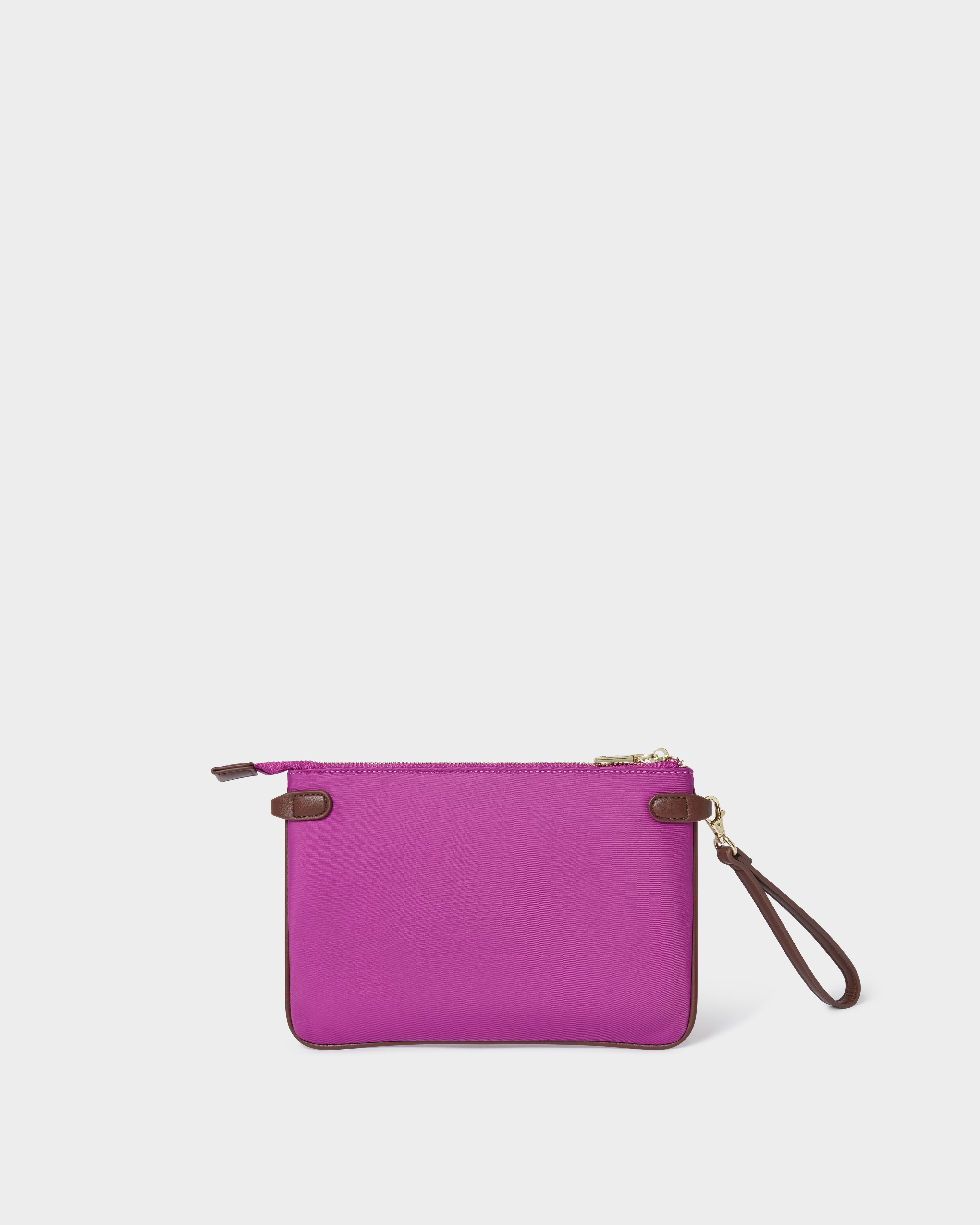 Image number 4 of The Escape Nylon Crossbody in Purple