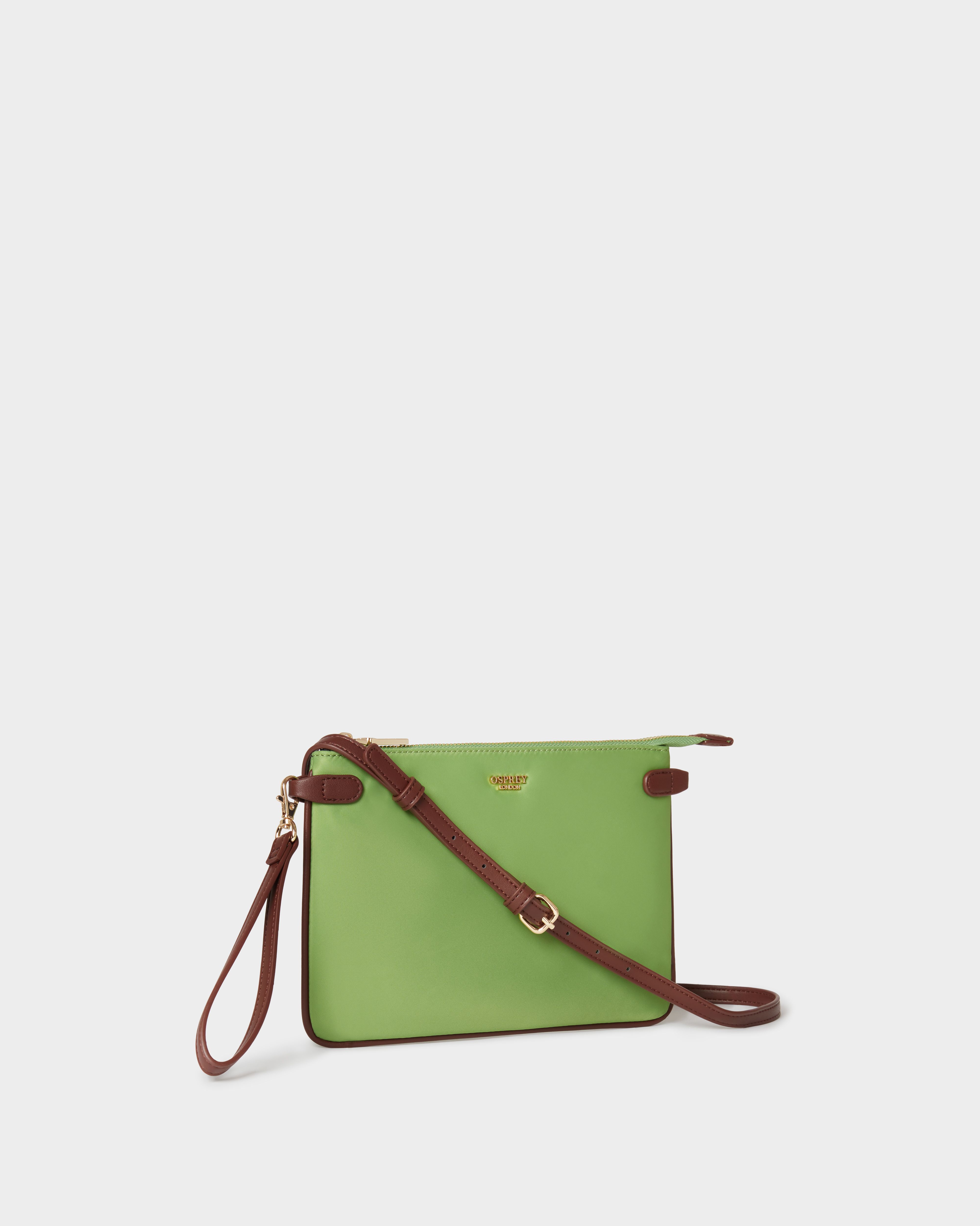 Image number 2 of The Escape Nylon Crossbody in Apple
