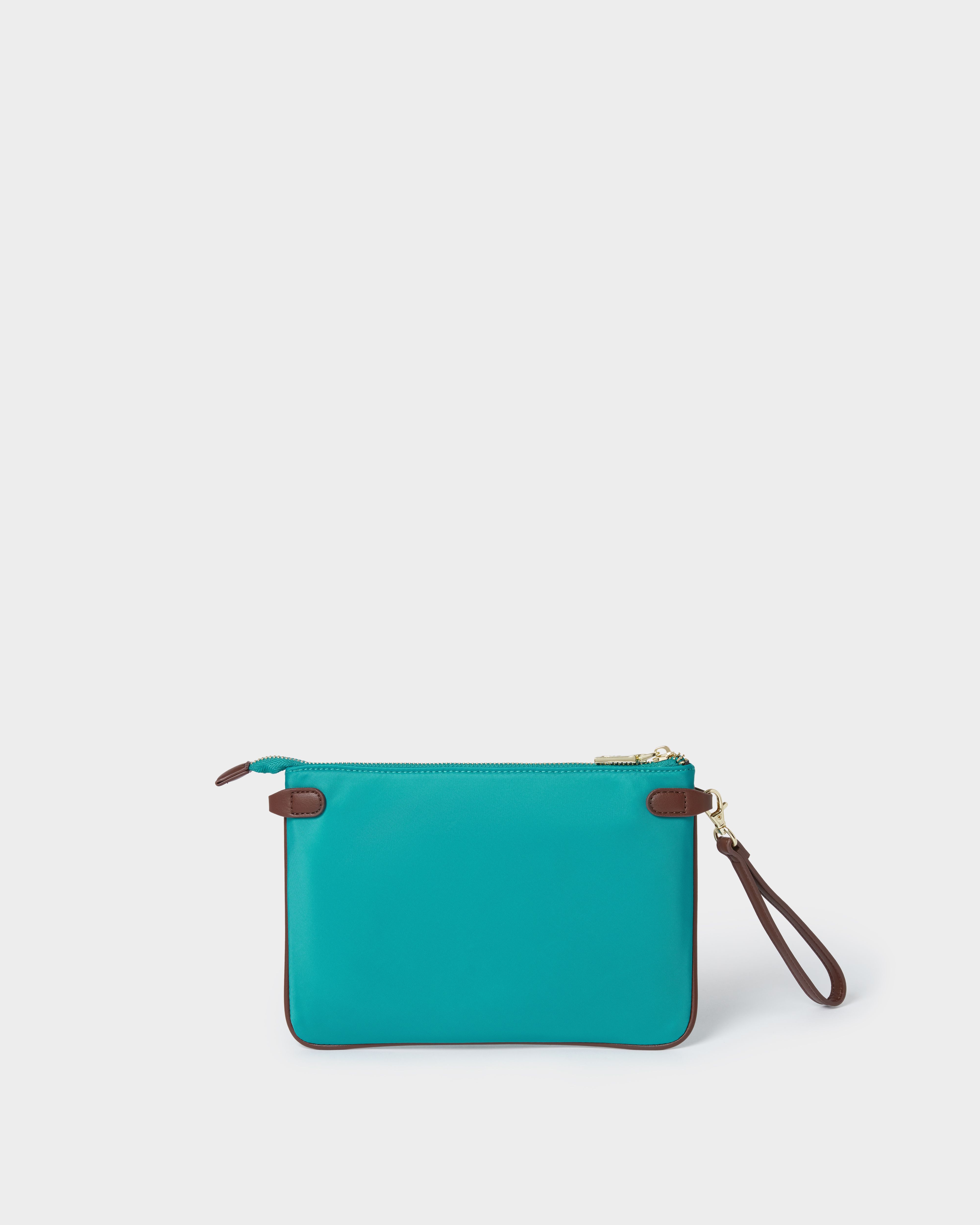 Image number 4 of The Escape Nylon Crossbody in Peacock
