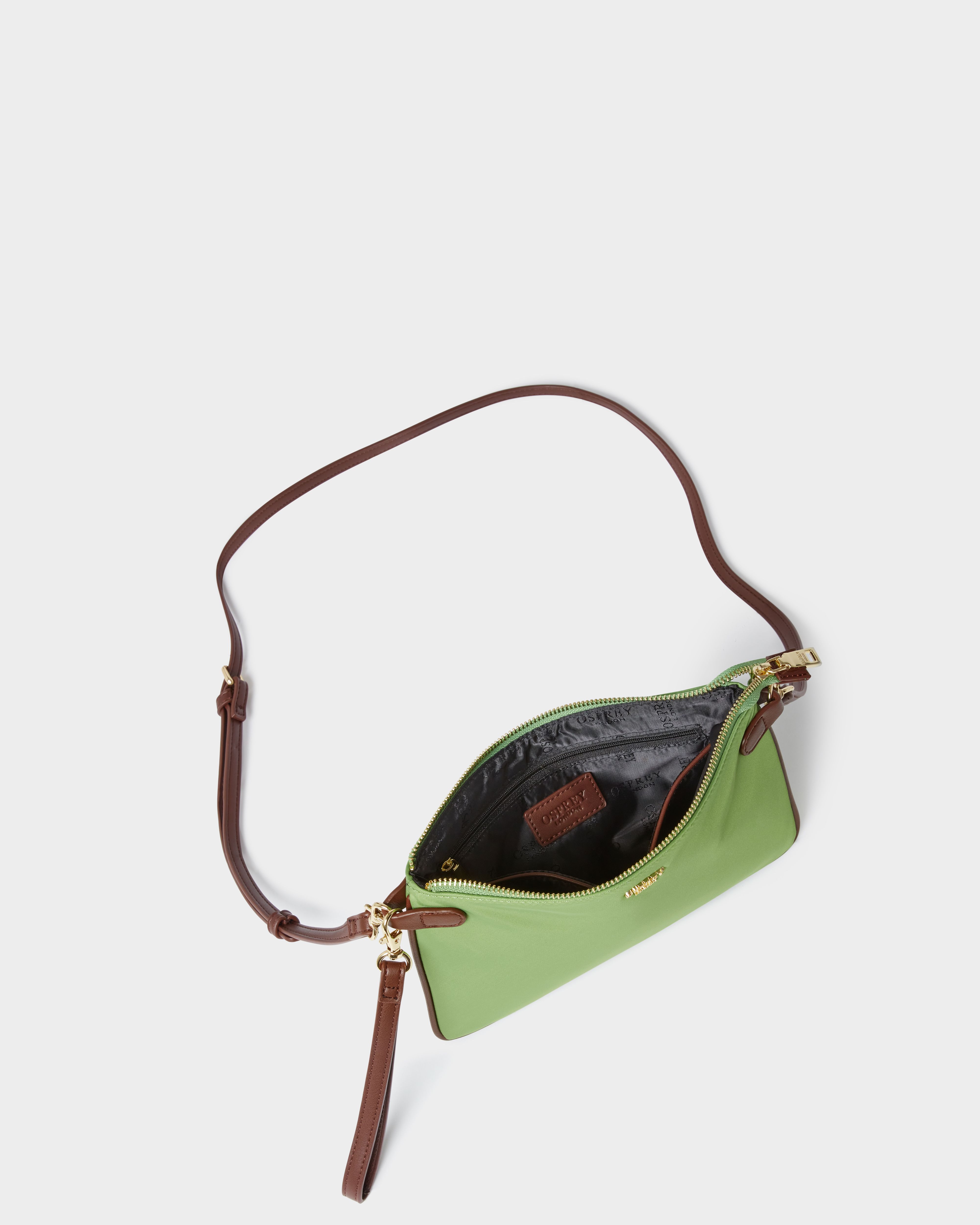 Image number 3 of The Escape Nylon Crossbody in Apple