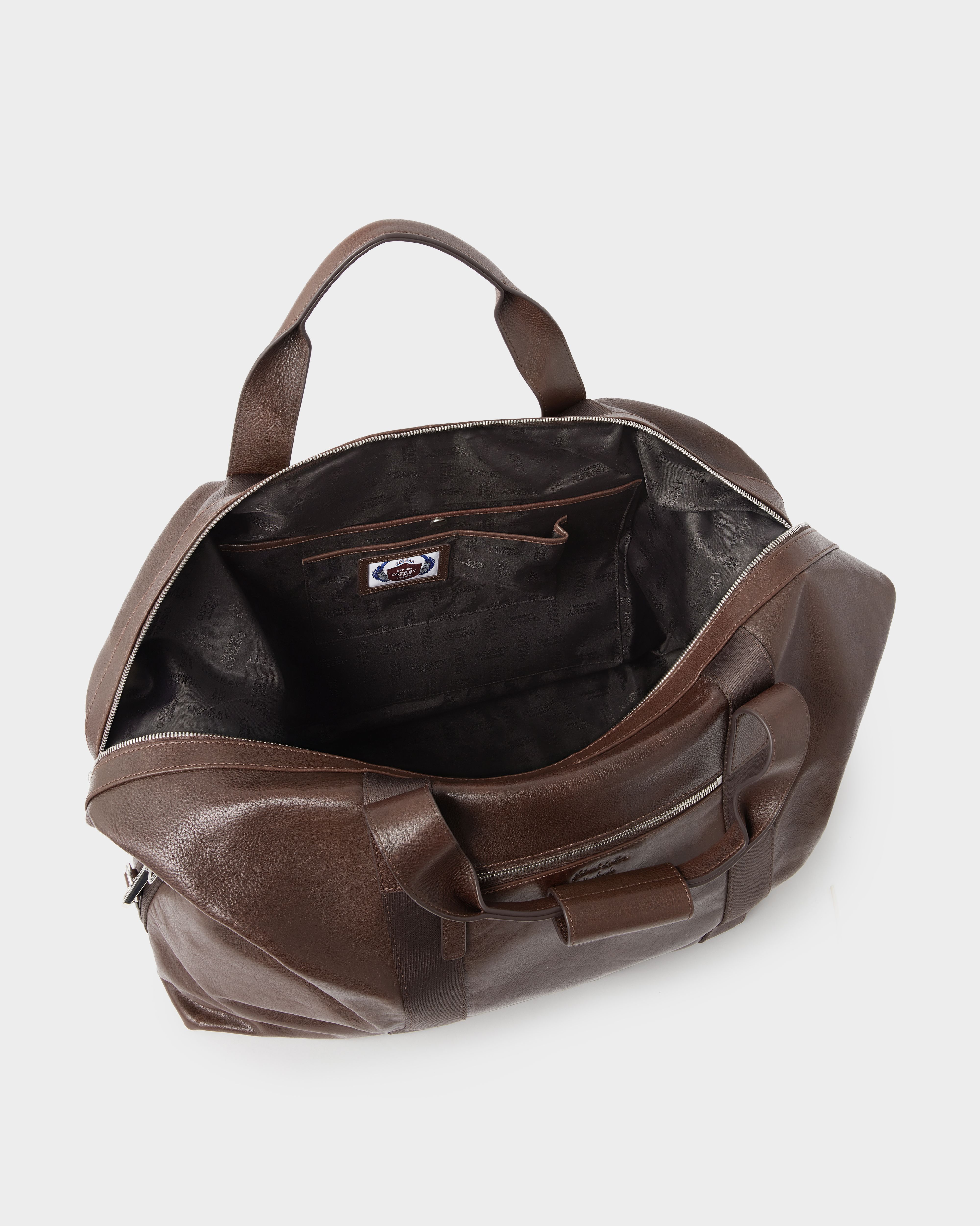 Image number 4 of The Toby Leather Weekender in Tan