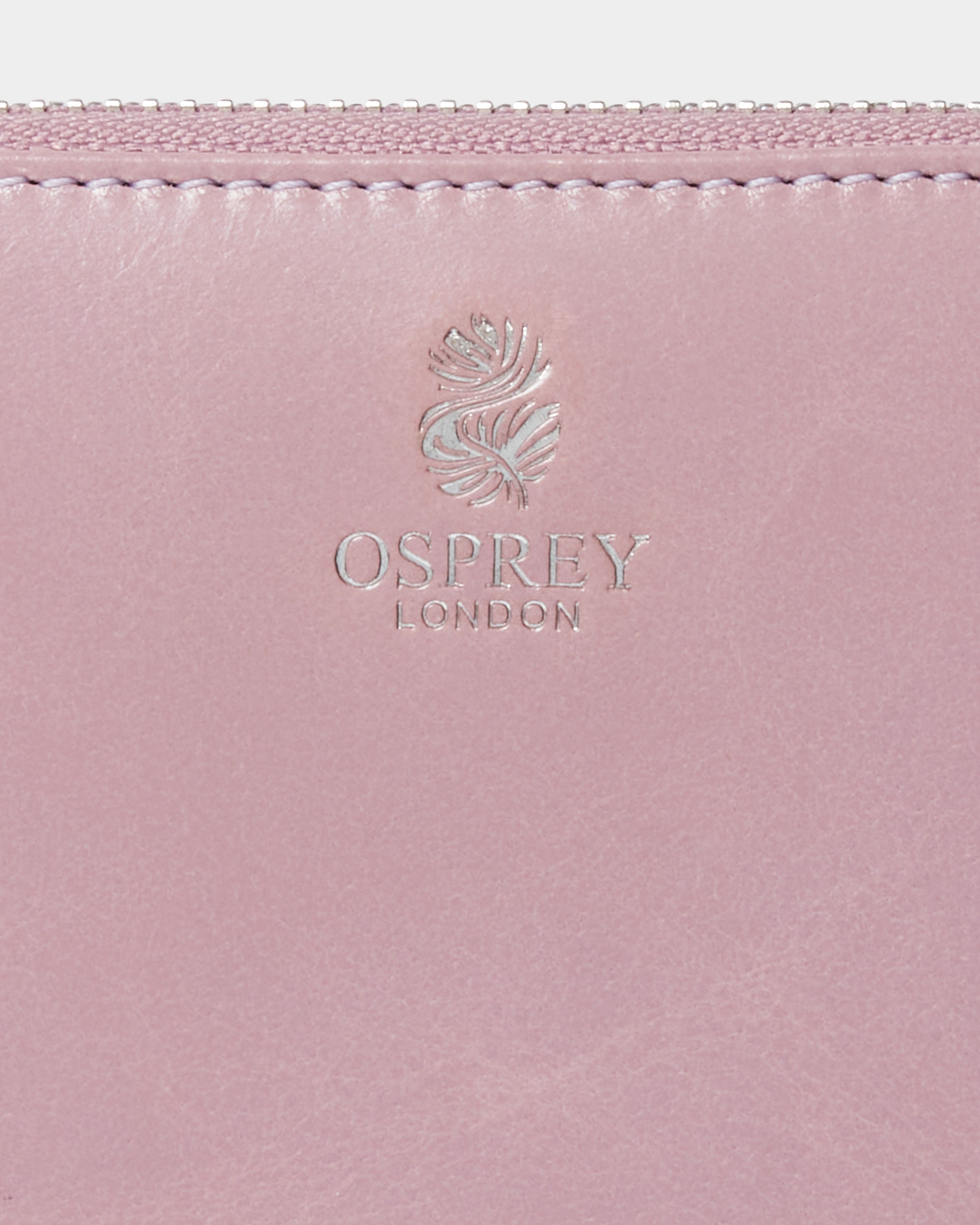Image number 5 of The Wentworth Large Leather Zip Around in Heather