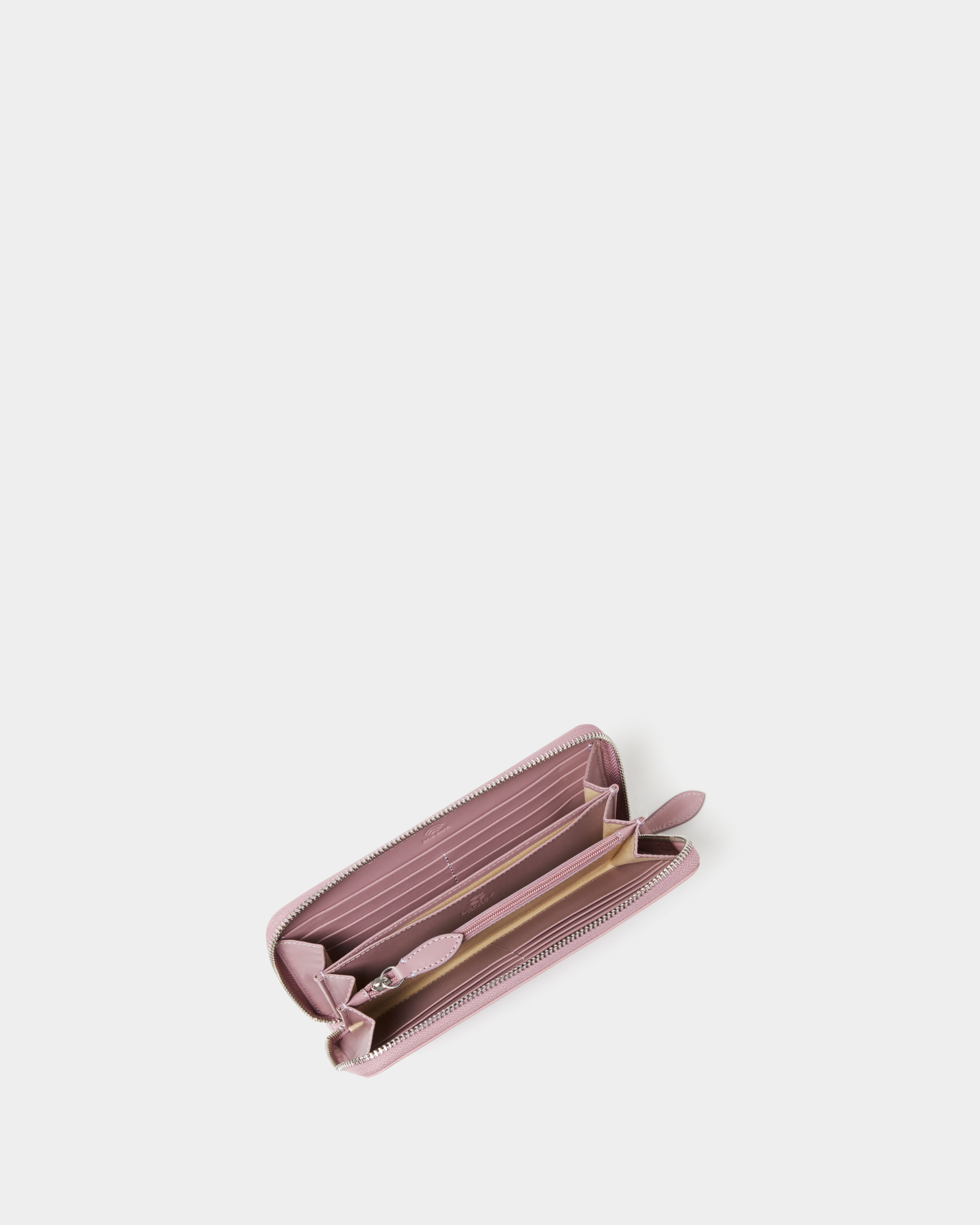Image number 4 of The Wentworth Large Leather Zip Around in Heather