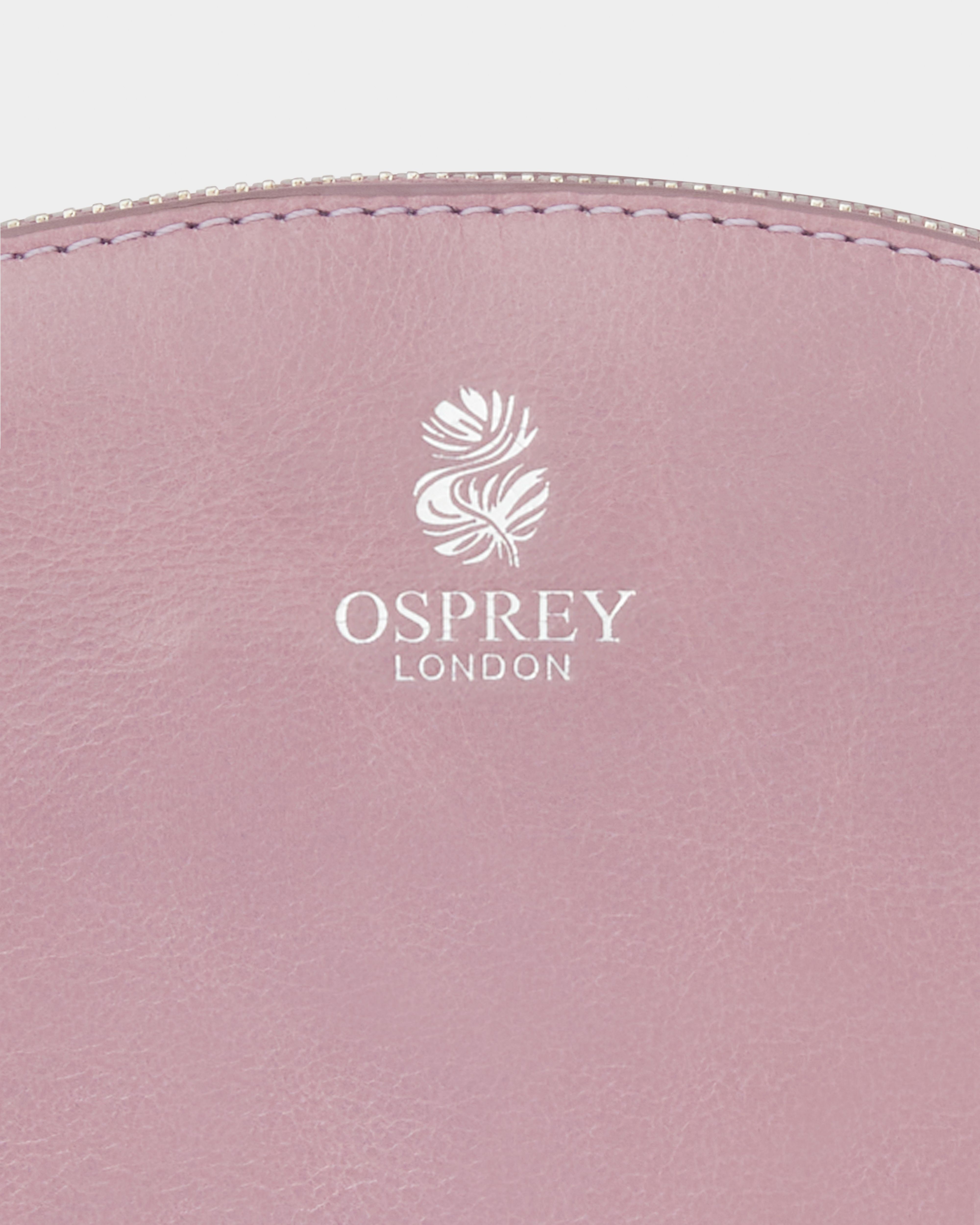 Image number 5 of The Wentworth Leather Small Make Up Bag in Heather