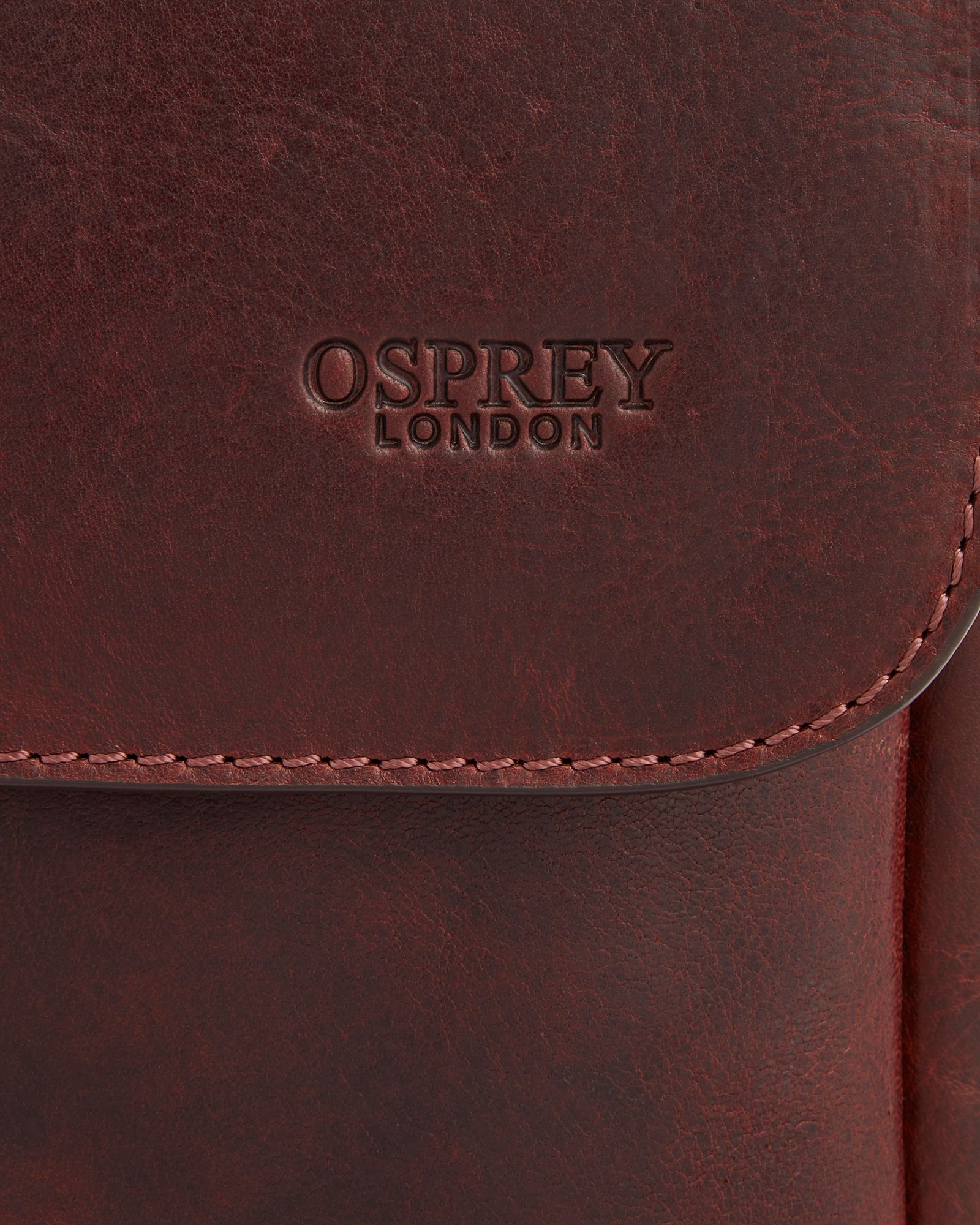 Image number 5 of The Brooks Large Leather Messenger in Cognac