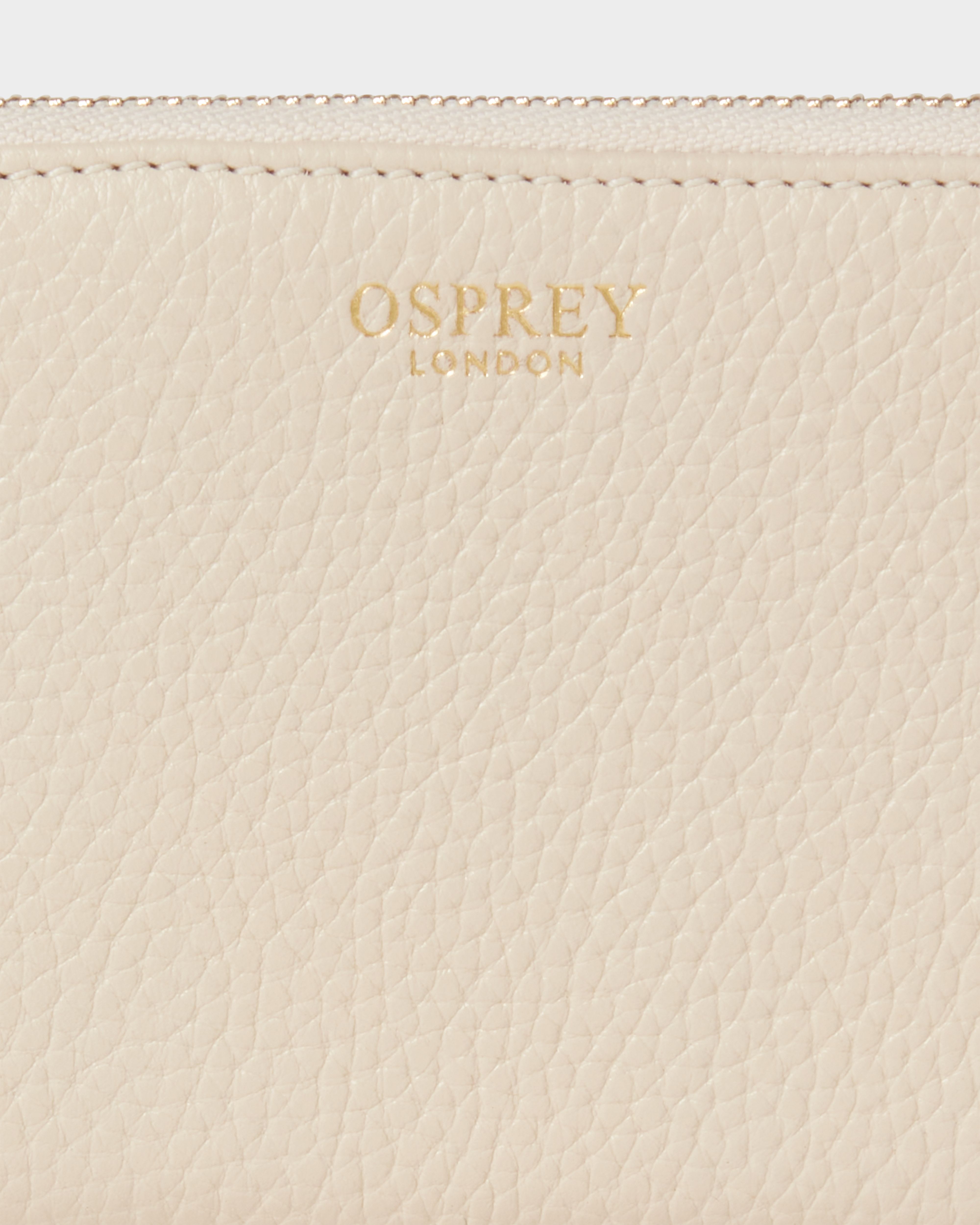 Image number 5 of The Core Small Leather Zip Around Purse in Dove