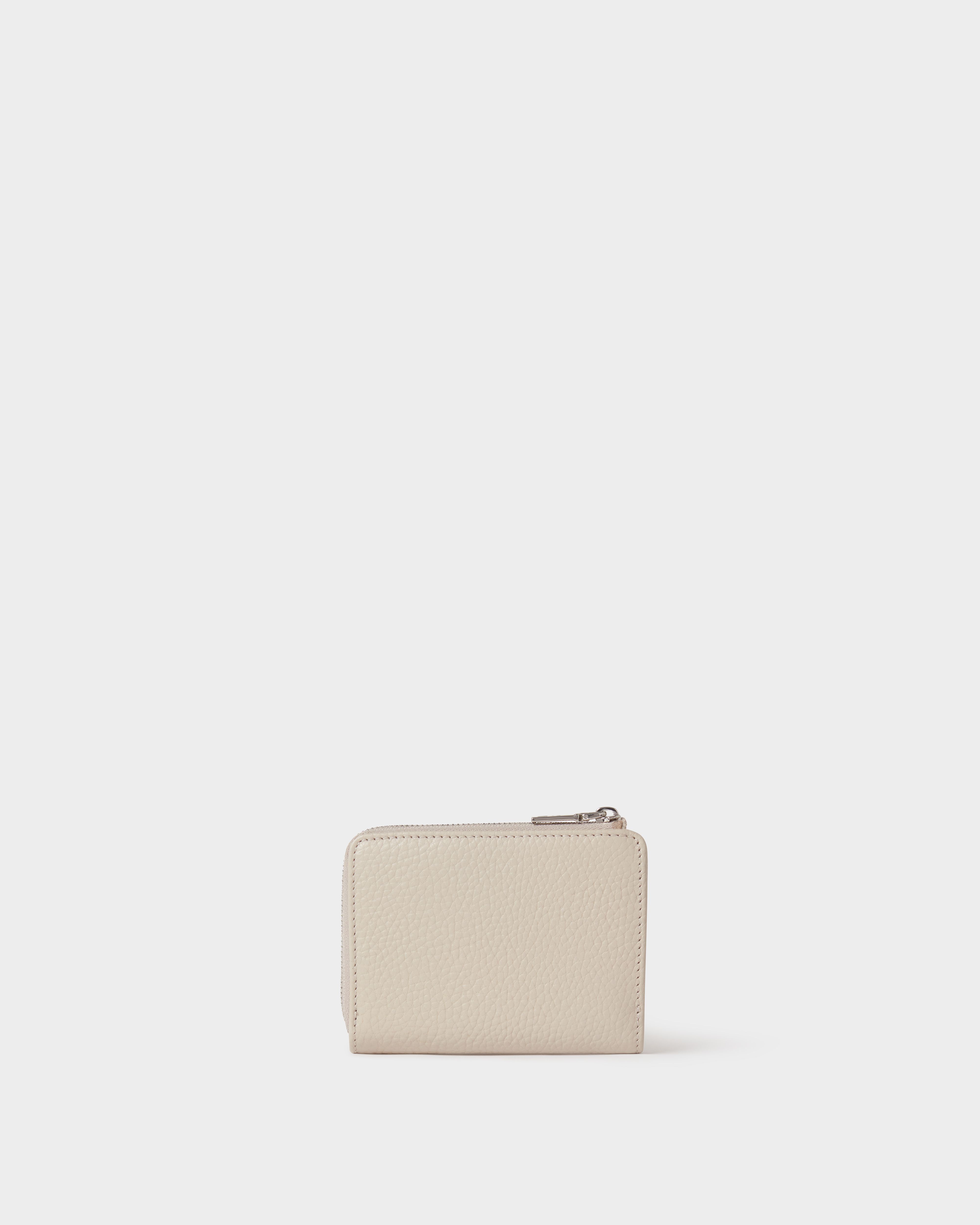 Image number 4 of The Core Medium Leather Zip Matinee Purse in Taupe
