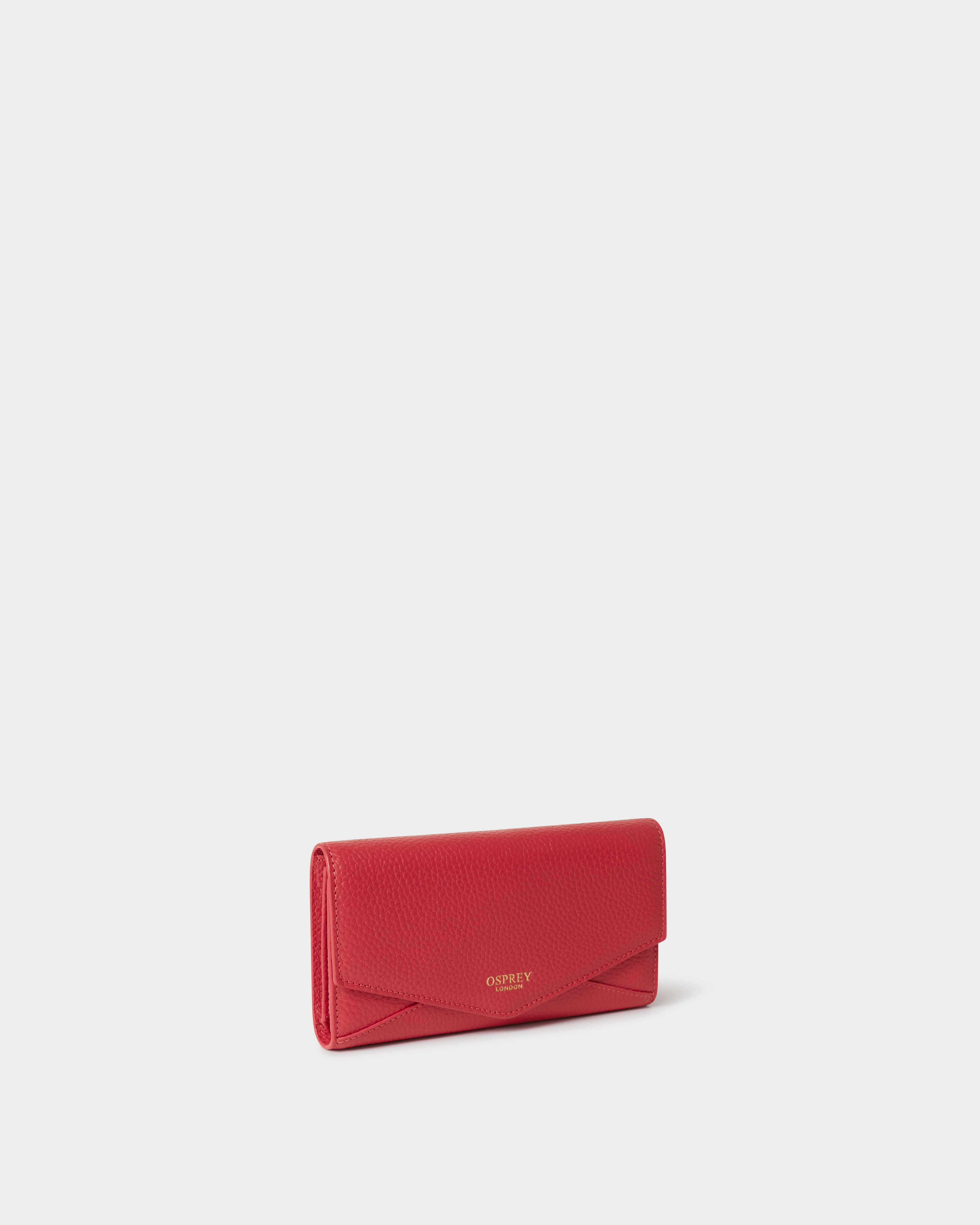 The Core Medium Leather Matinee Purse in Rosewood