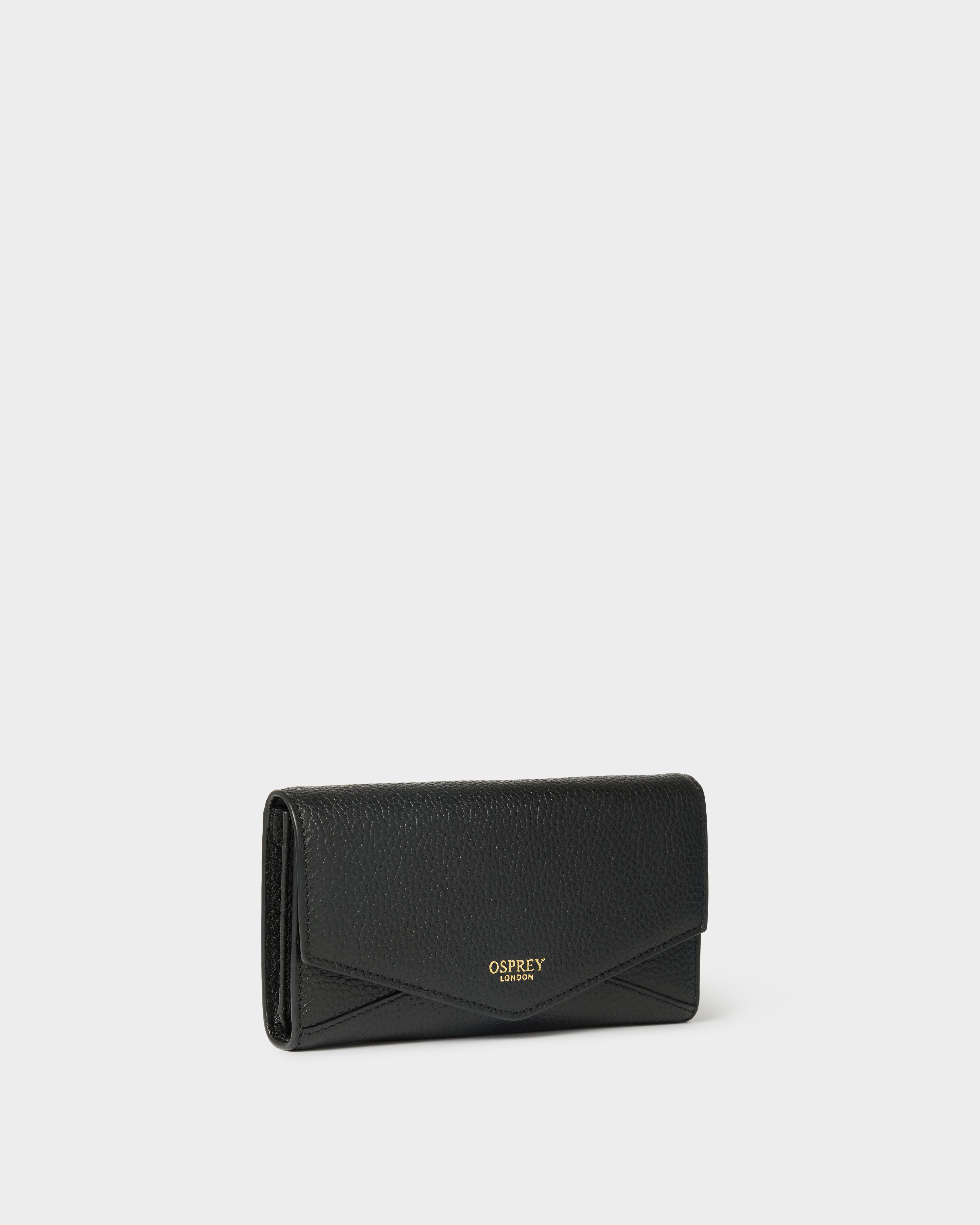 Image number 2 of The Core Medium Leather Matinee Purse in Black
