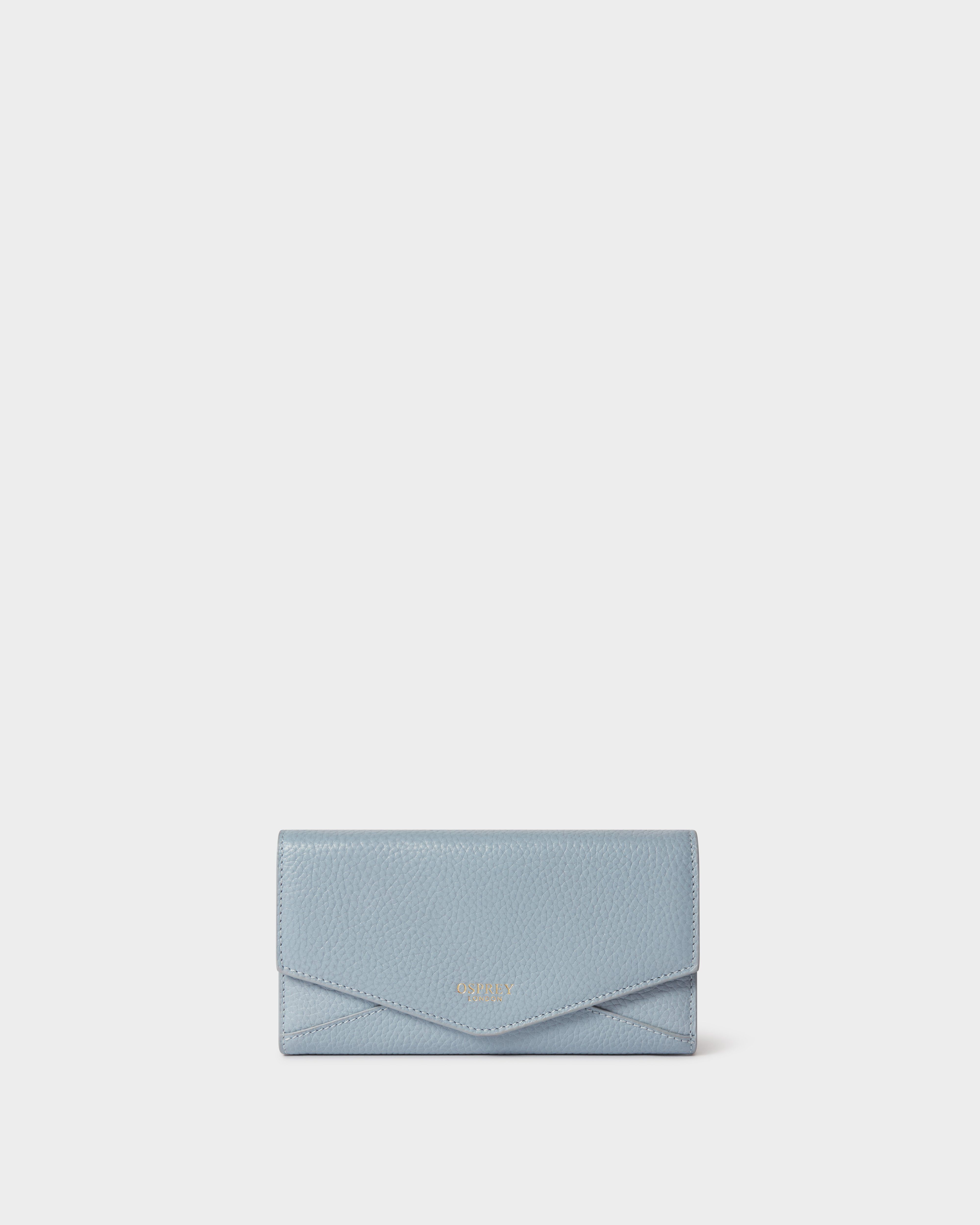 Image number 1 of The Core Medium Leather Matinee Purse in Ice