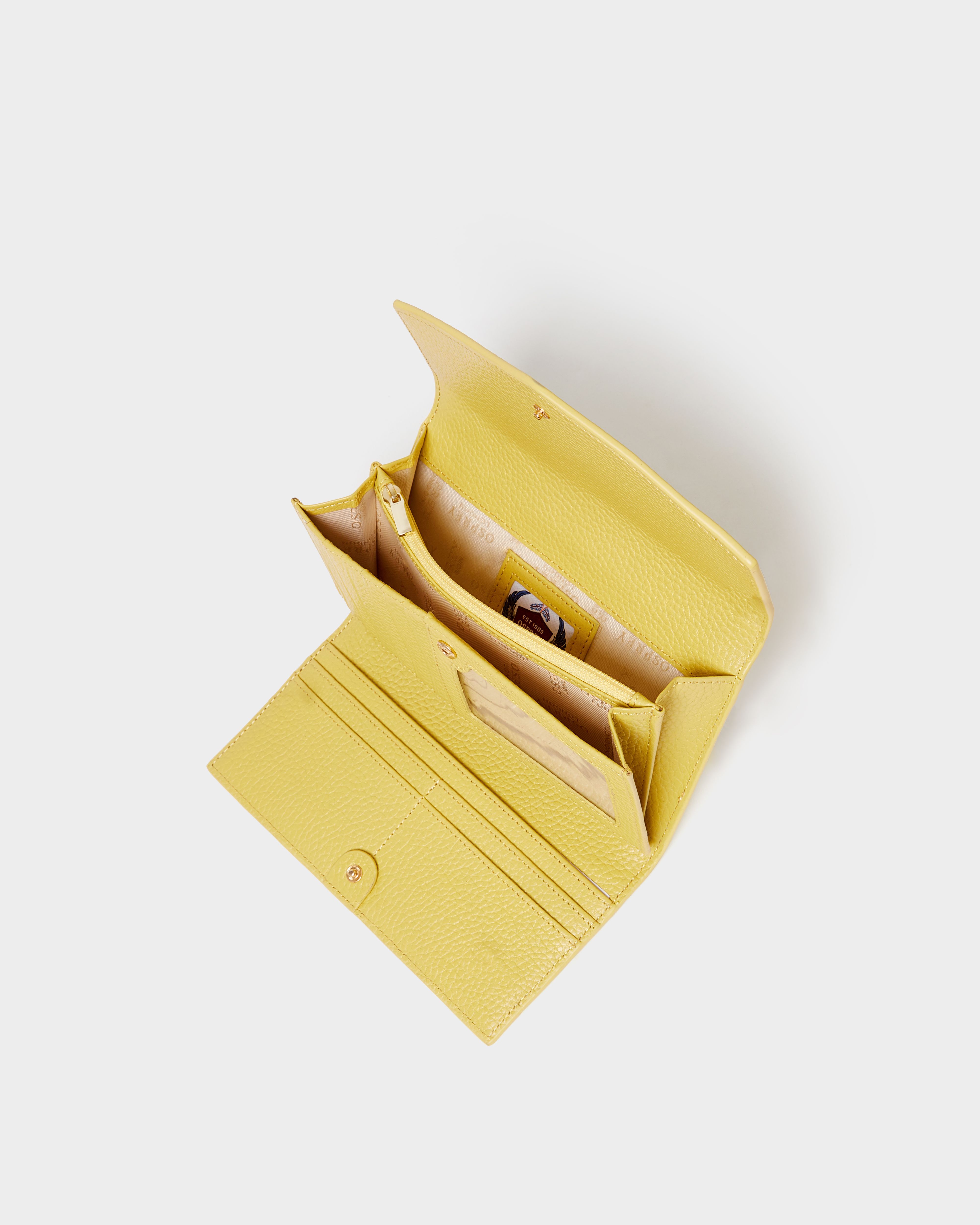 Image number 3 of The Core Medium Leather Matinee Purse in Pollen