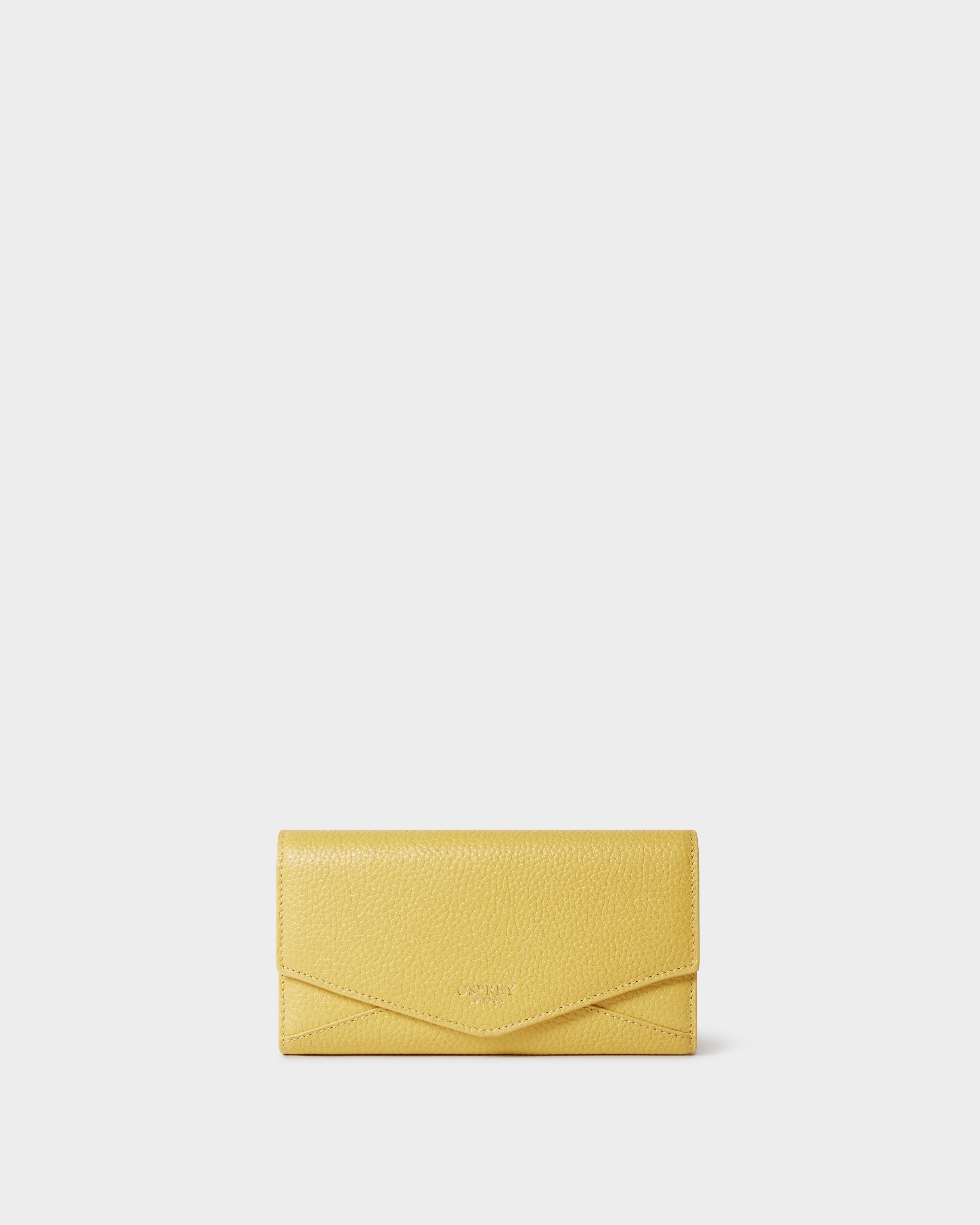 The Core Medium Leather Matinee Purse in Pollen