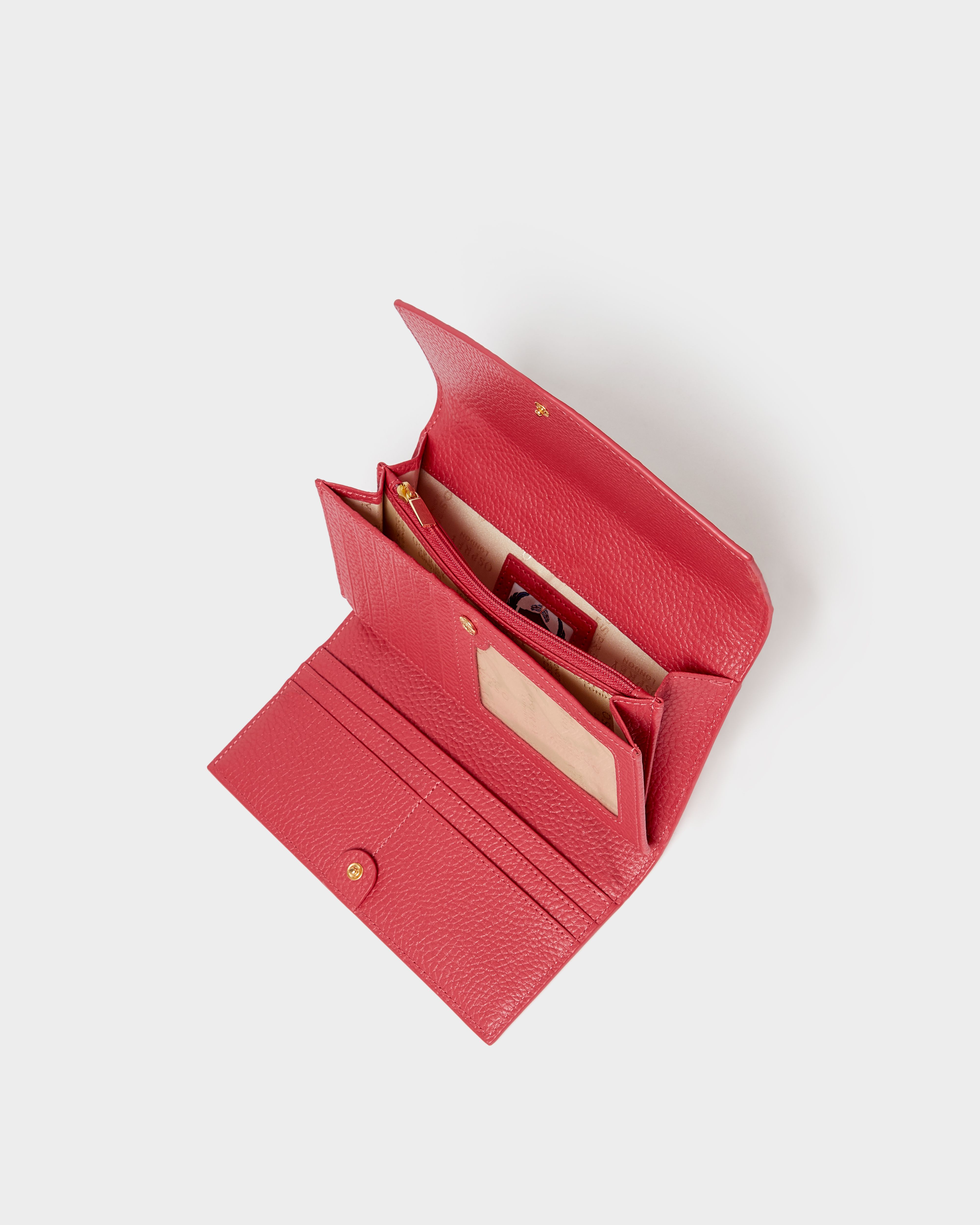 Image number 3 of The Core Medium Leather Matinee Purse in Rosewood