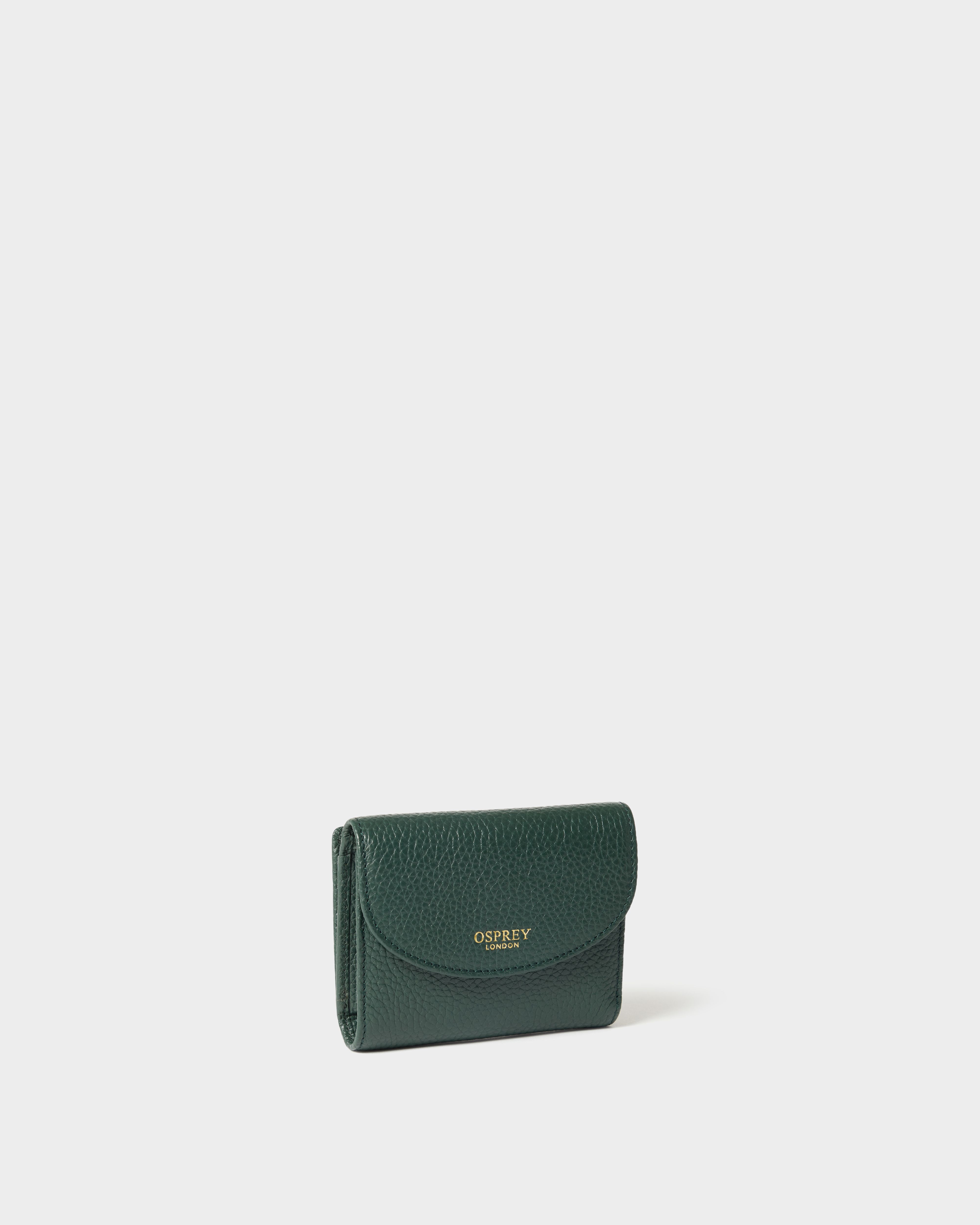 Image number 2 of The Core Small Leather Matinee Purse in Forest
