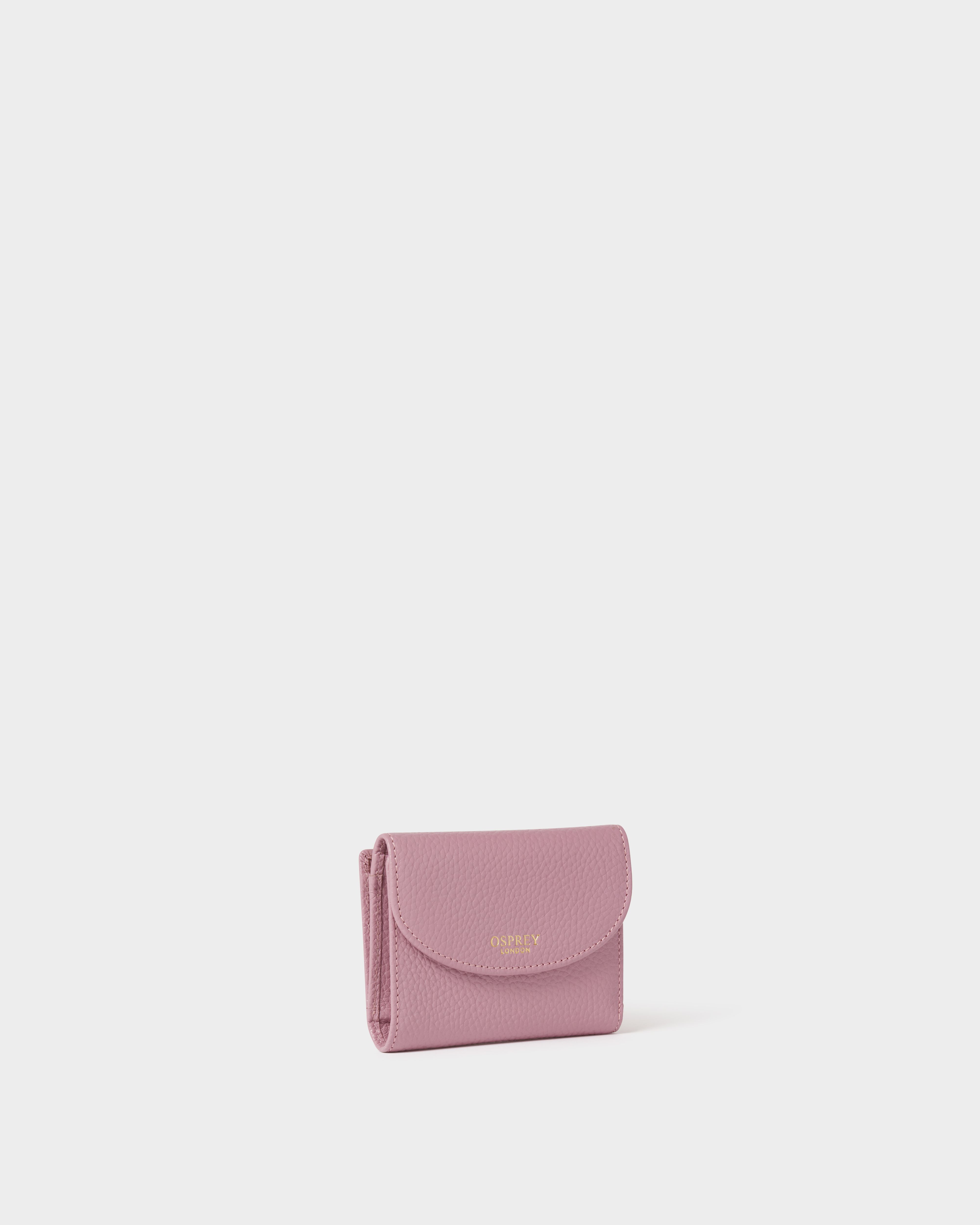 The Core Small Leather Matinee Purse in Heather