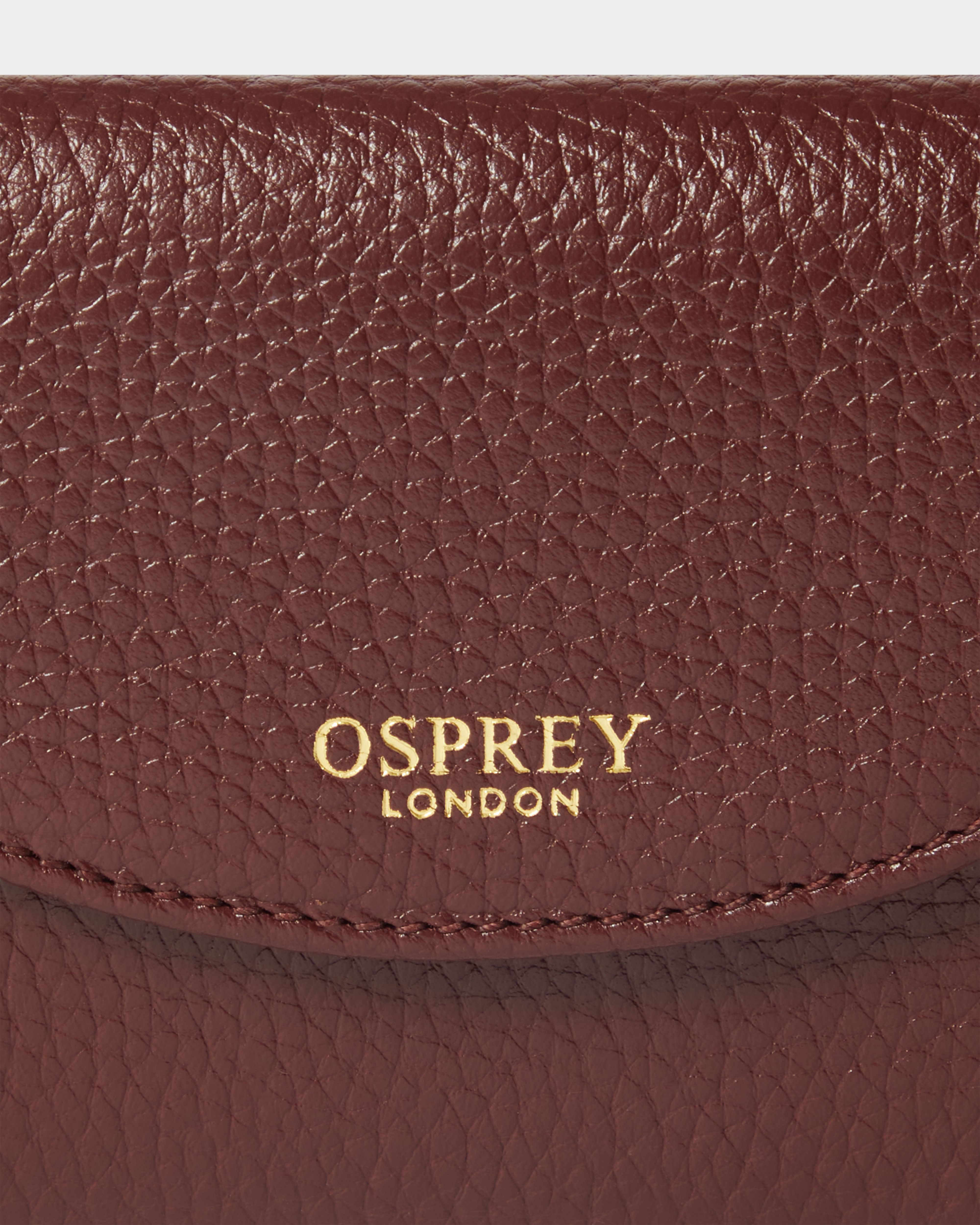 Image number 5 of The Core Small Leather Matinee Purse in Merlot