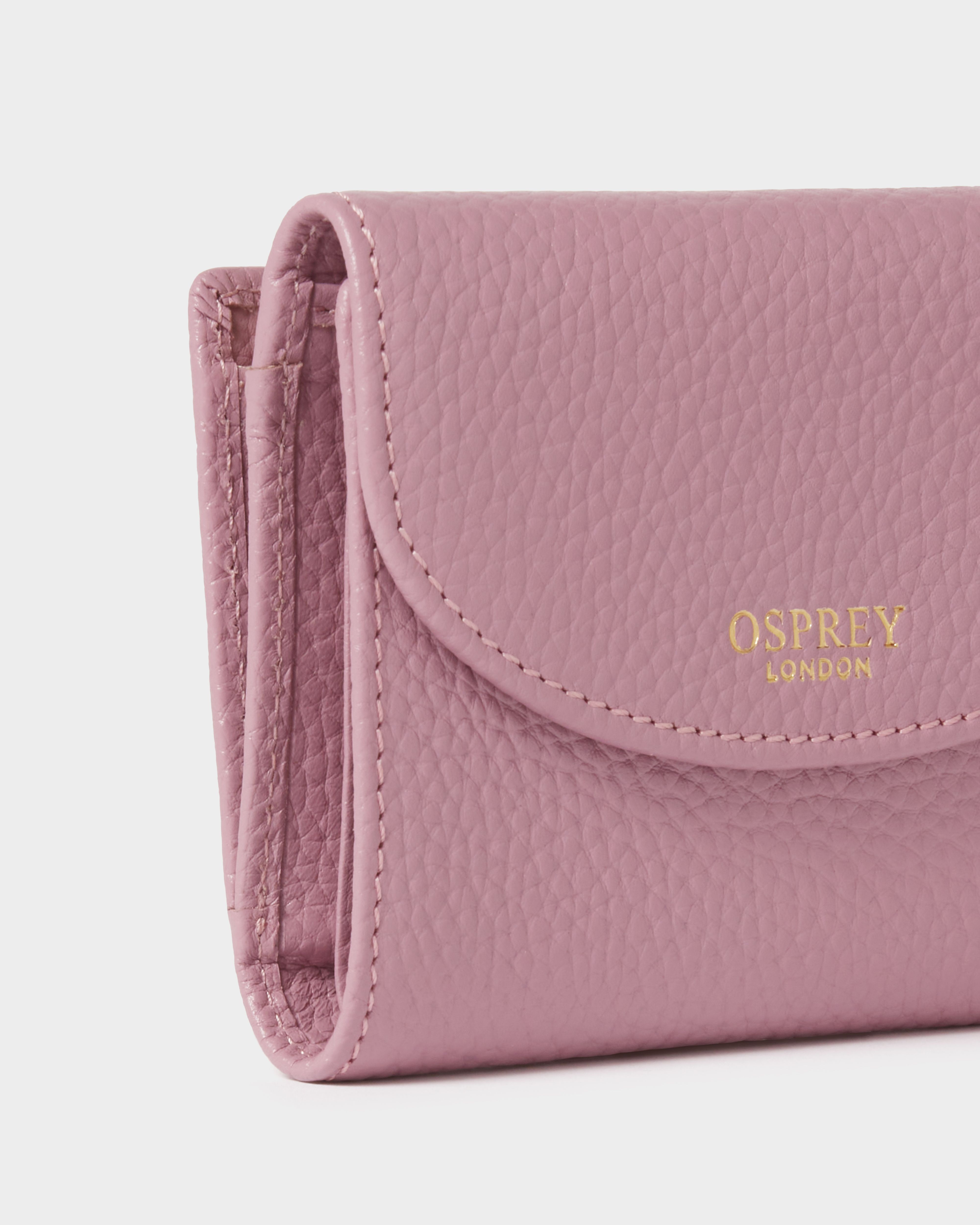 Image number 5 of The Core Small Leather Matinee Purse in Heather